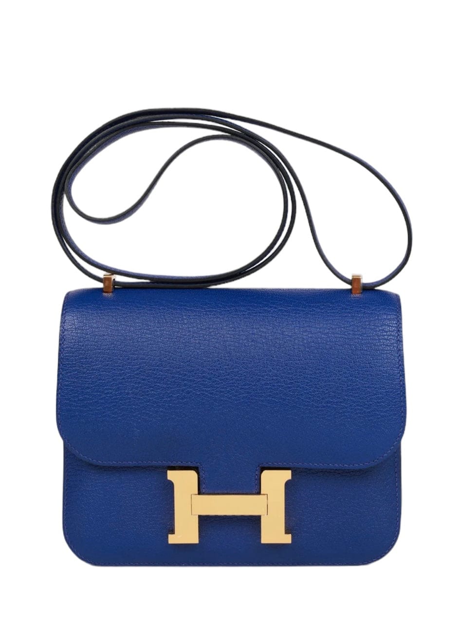 Hermès Hermès Constance 18 Blue Electrique Swift GHW #U SKC1778