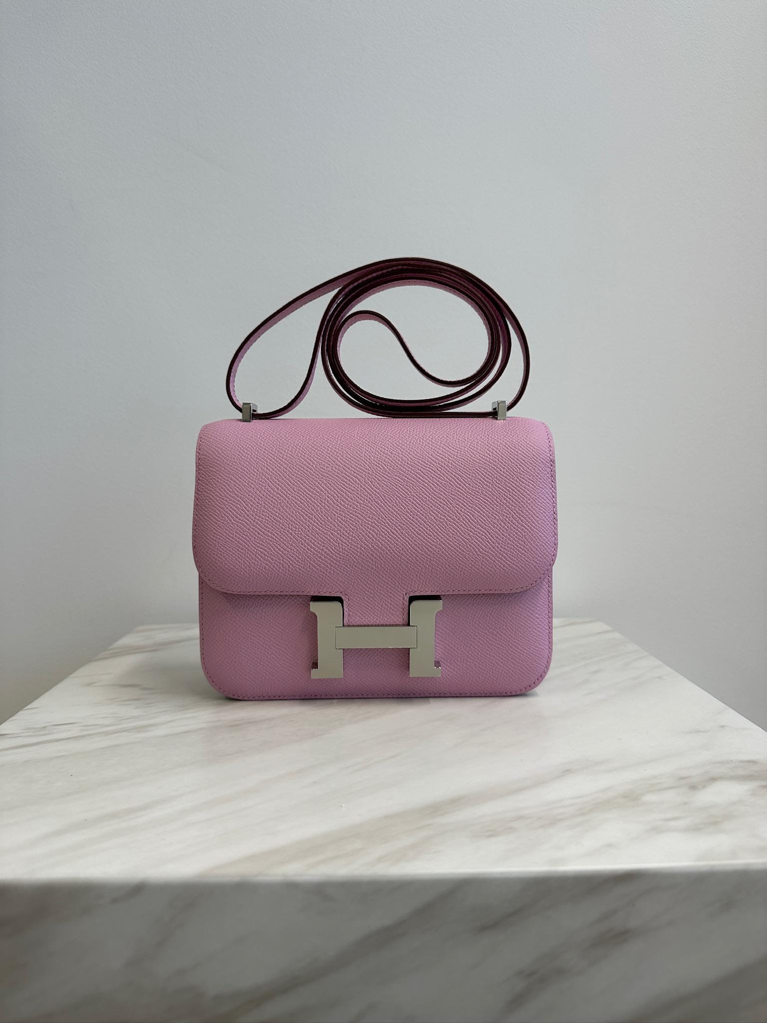 Hermès Hermès Constance 18 Mauve Sylvestre Epsom Palladium Hardware