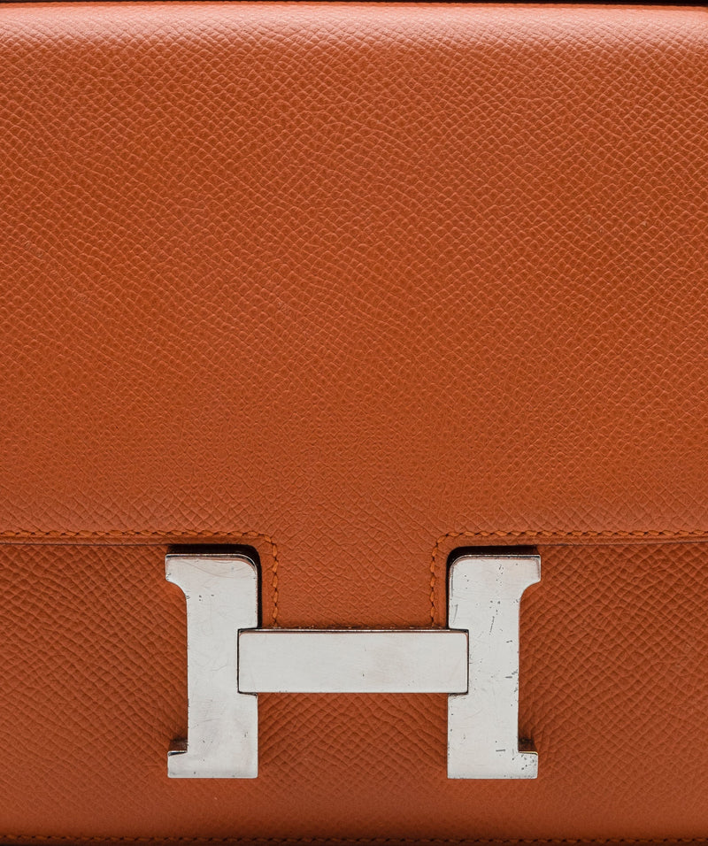 Hermes Constance 18 Orange Epsom PHW AGC1478 – LuxuryPromise