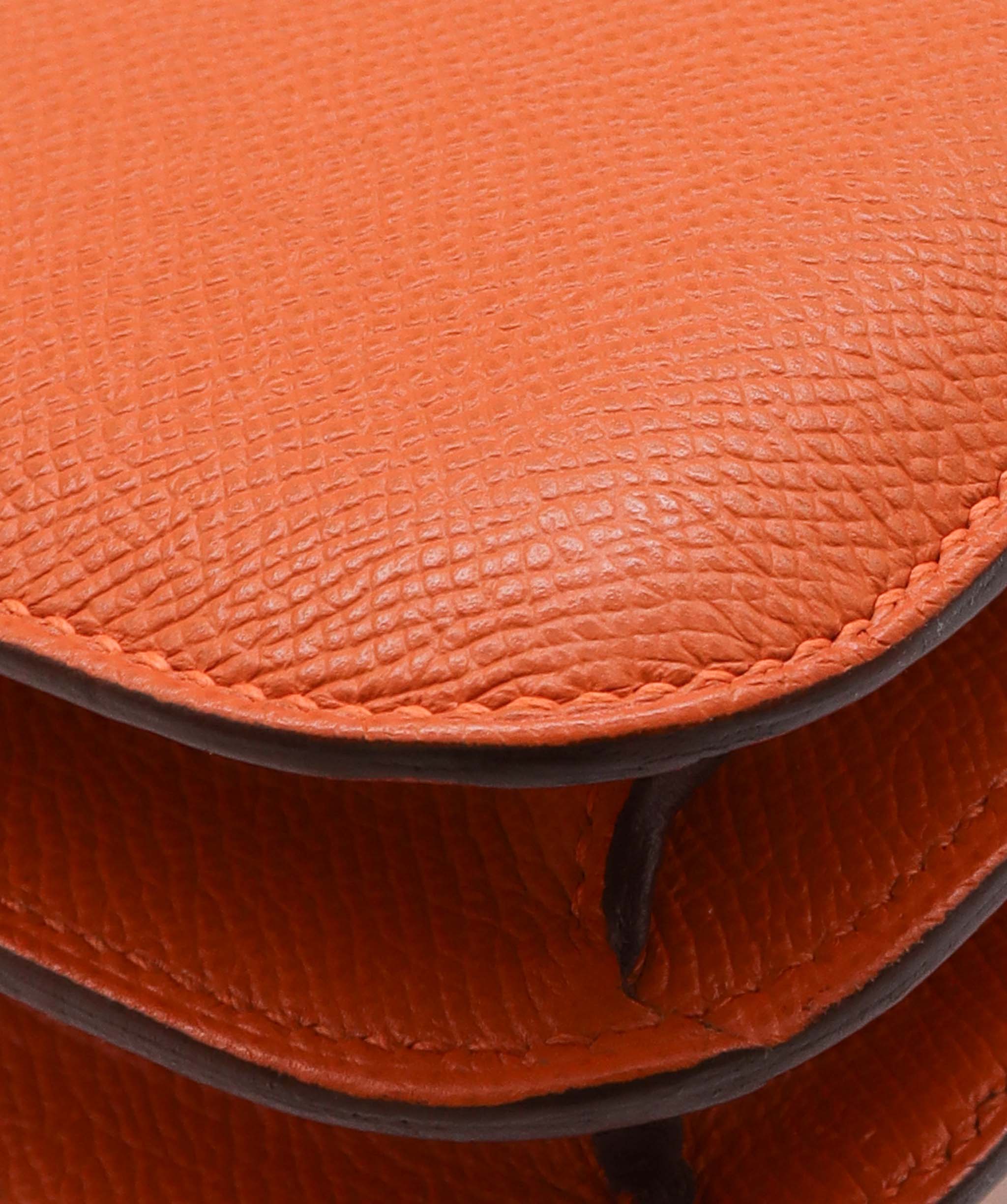 Hermès Hermes Constance 24 Orange Epsom GHW #Q SKC1902