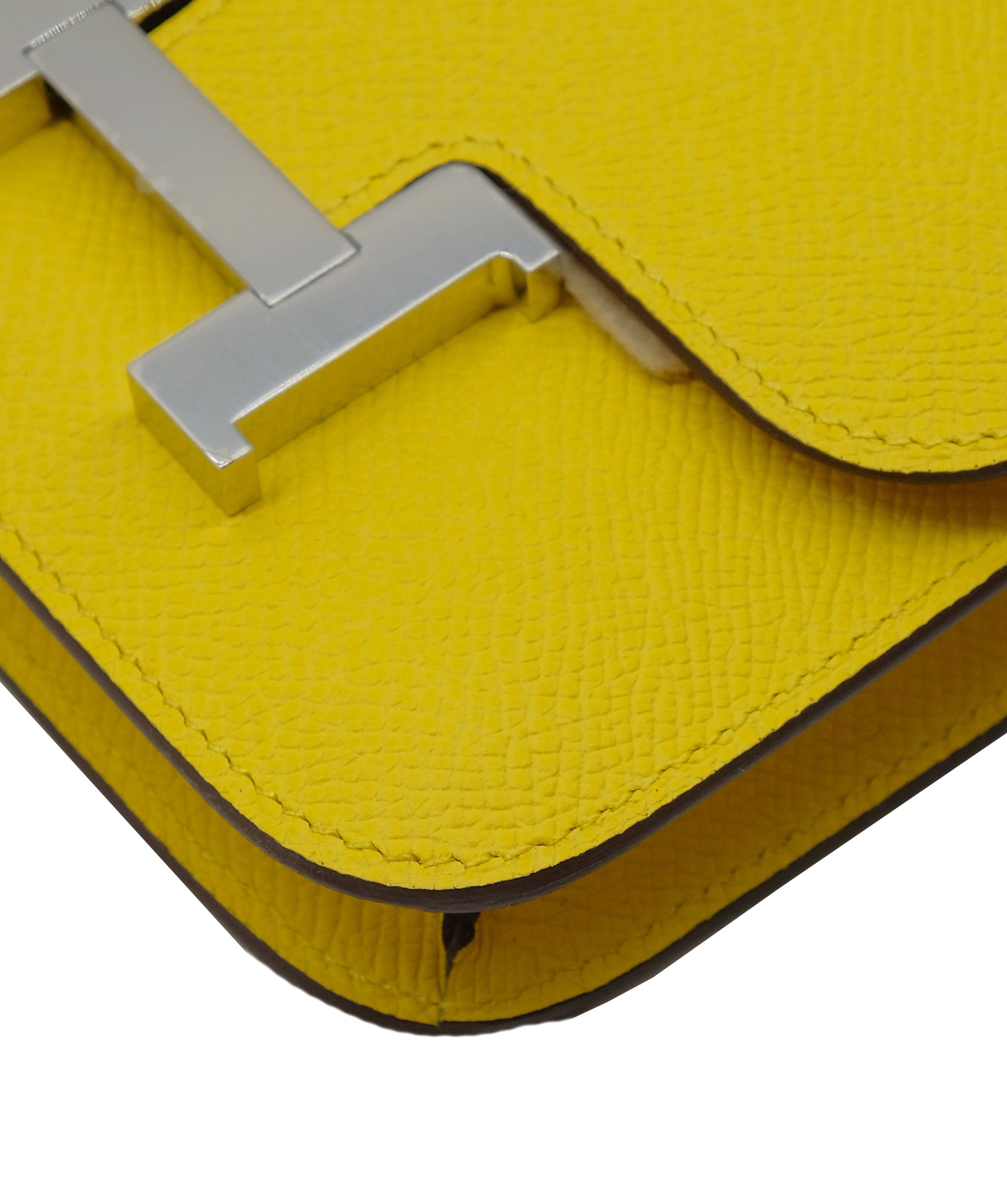 Hermès Hermes Constance Slim Jaune PHW RJC3681