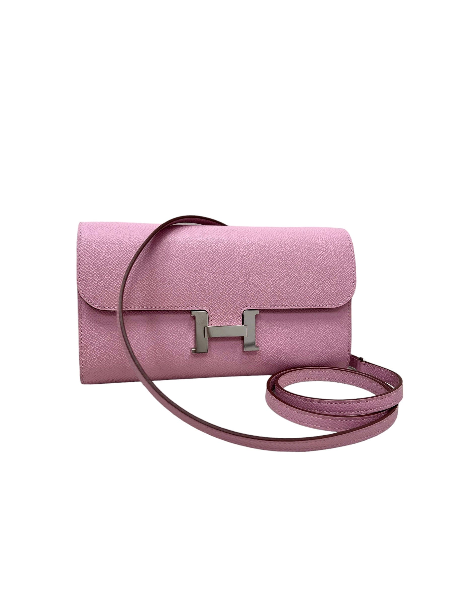 Hermès Hermes Constance To-Go Mauve Sylvestre Epsom PHW #Z SKCY031