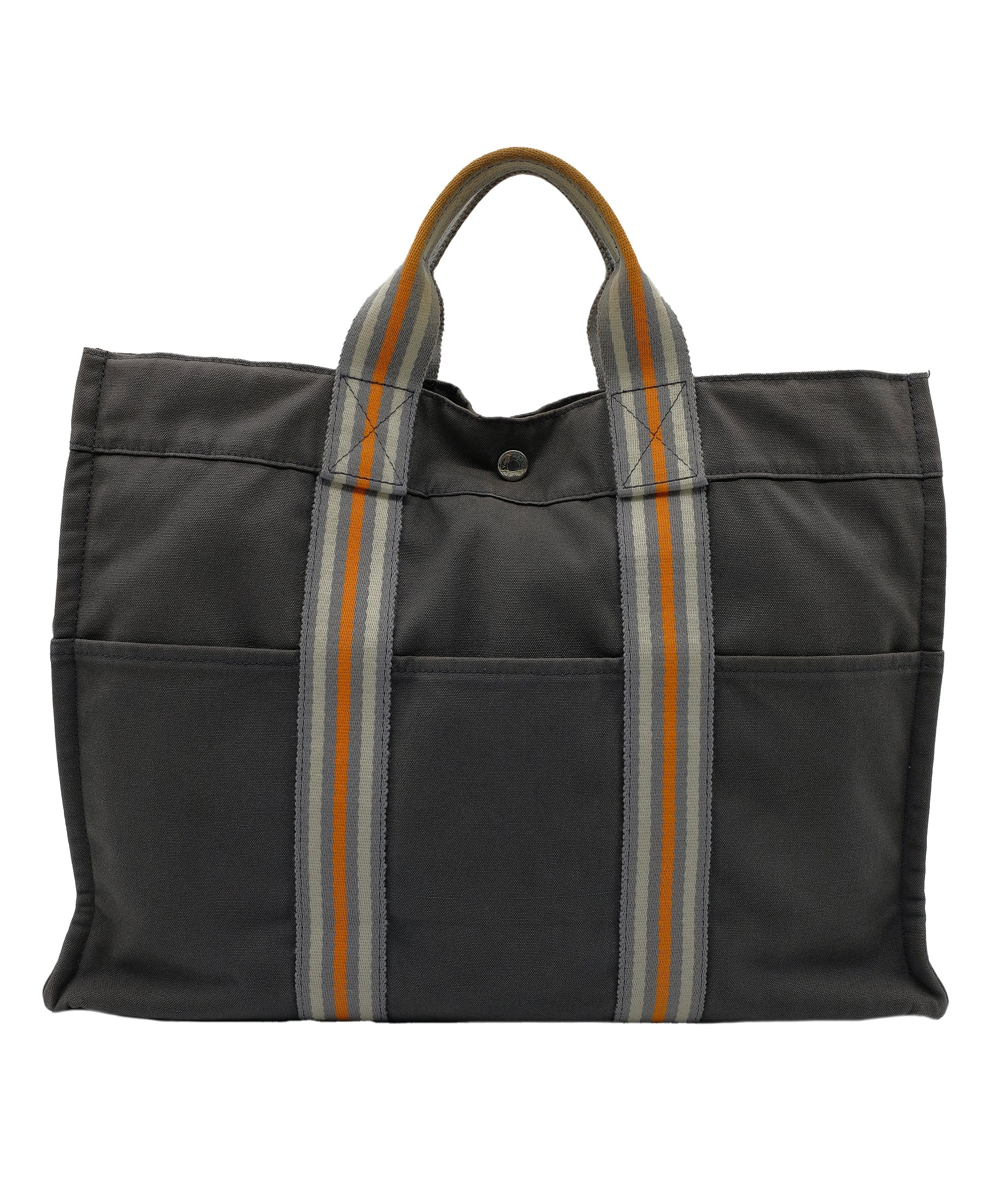 Hermès Hermes Fourre Tote Grey with Orange RJC2938