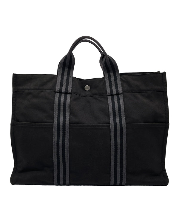 Hermès Hermes Fourre Tout MM Dark grey Tote Hand Bag RJC3014