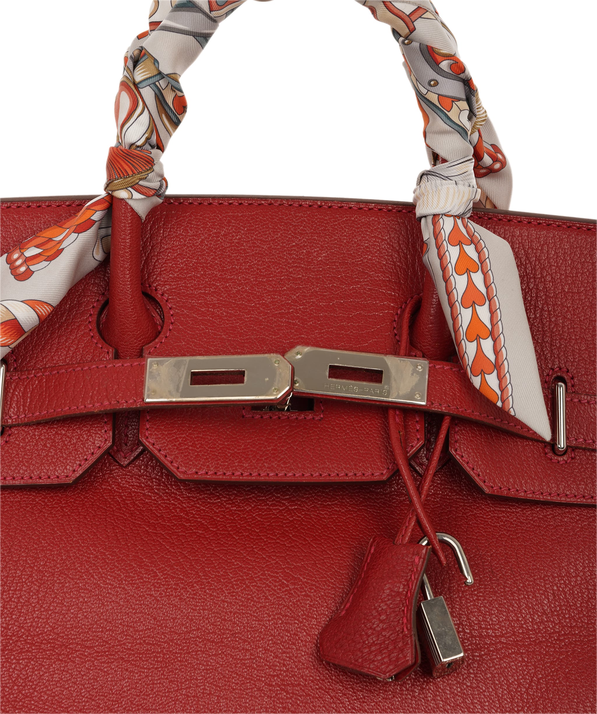 Hermès Hermes Hac 32 Handbag - RED ALC4156