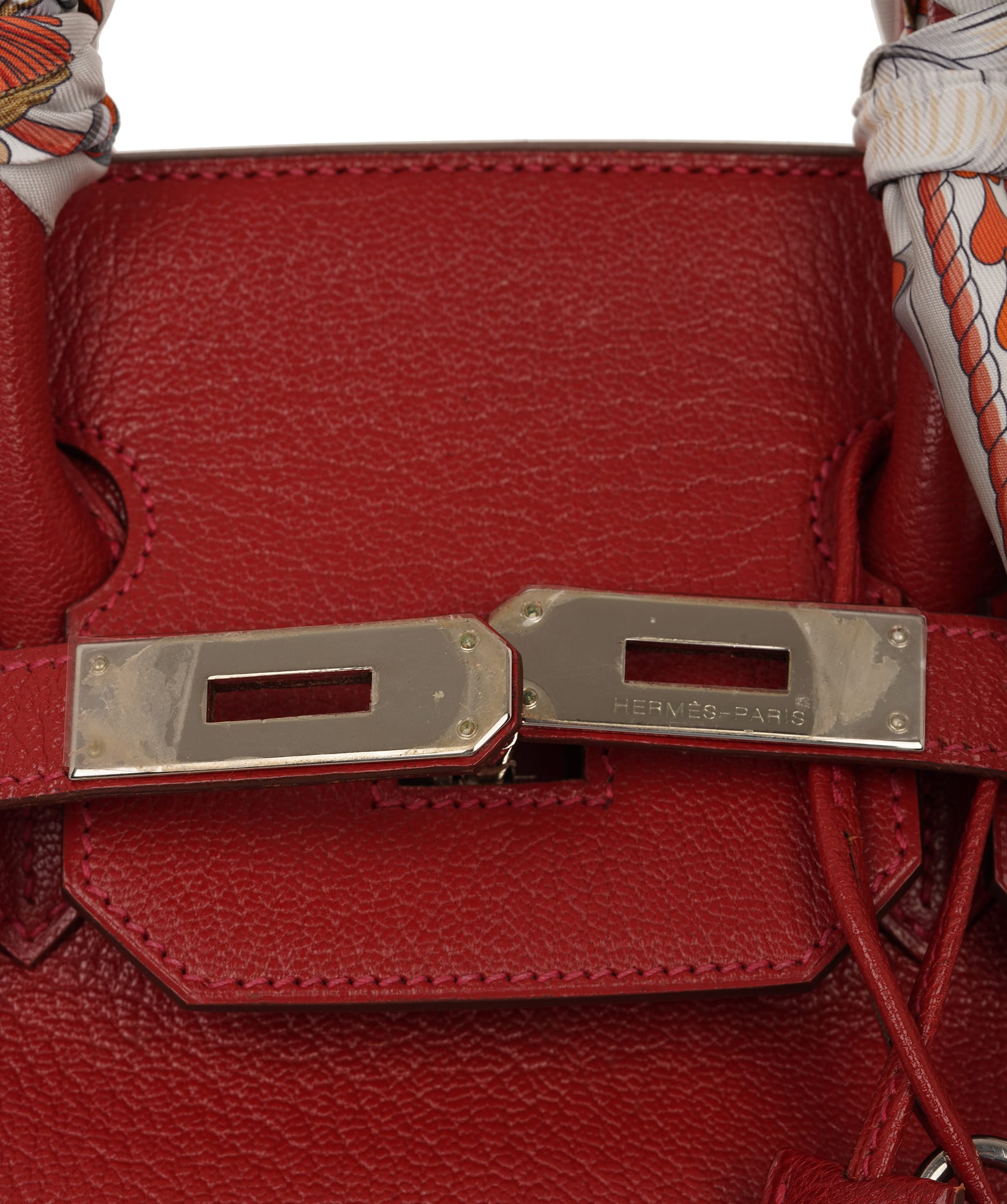 Hermès Hermes Hac 32 Handbag - RED ALC4156