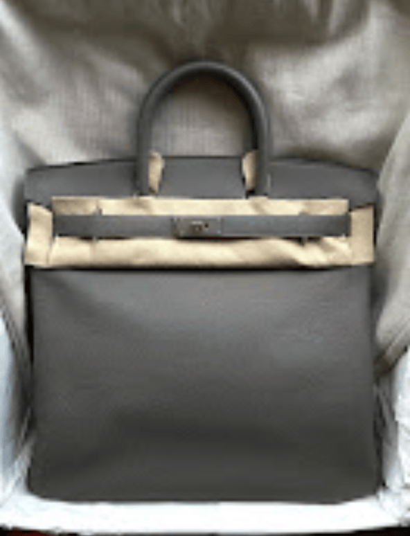 Hermès Hermes  Hac 40 Gris Meyer phw B togo ALTC0650