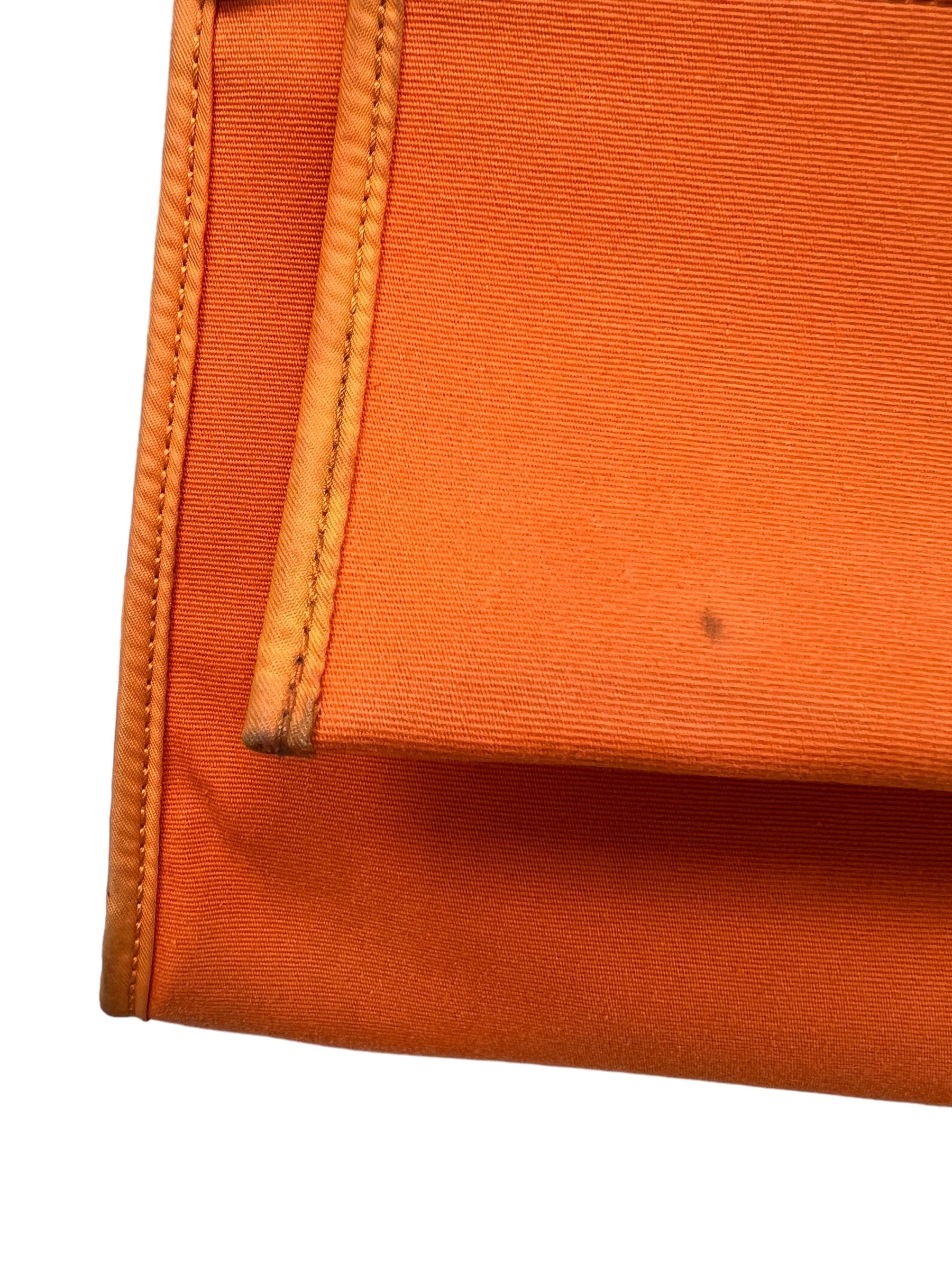 Hermès Hermes Herbag 31 Orange / Natural PHW #P SKC1741