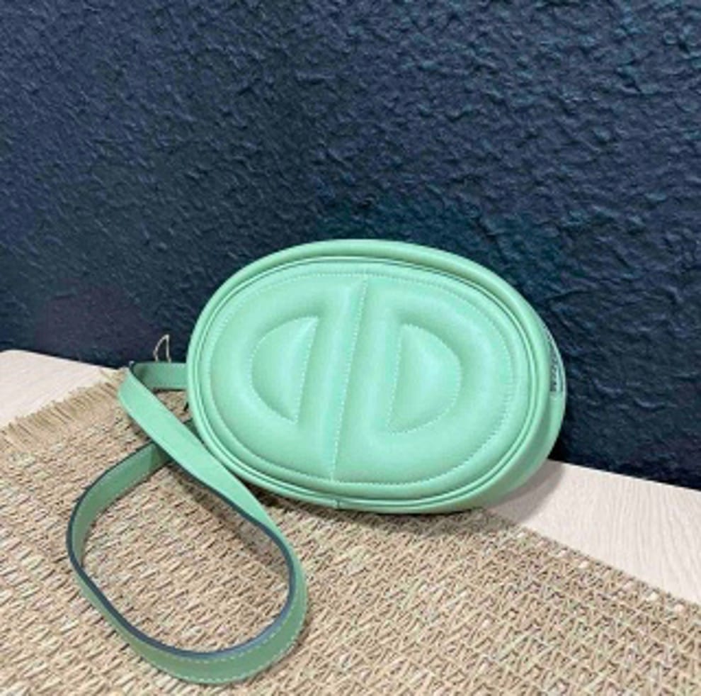 HERMES Hermes in the loop waist bag avocado green Y charm US6012623