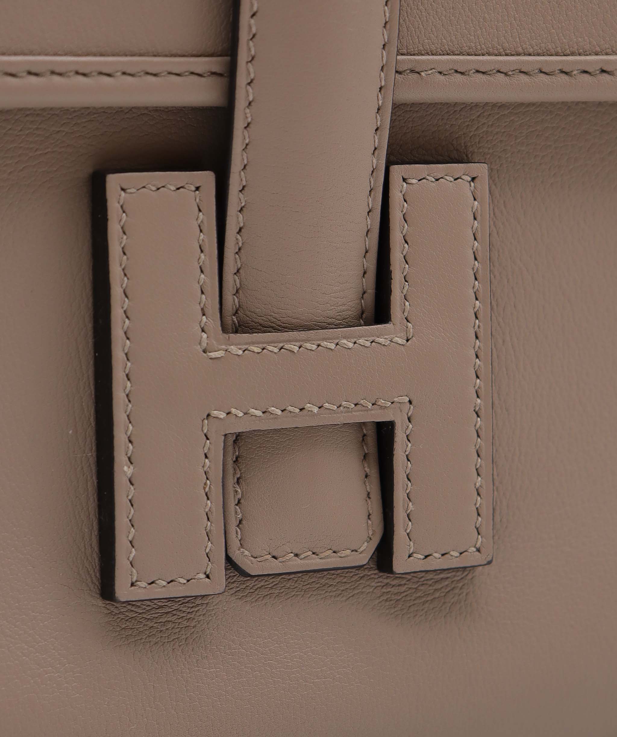 Hermès Hermes Jige Gris A Swift Stamp A DXBS6097