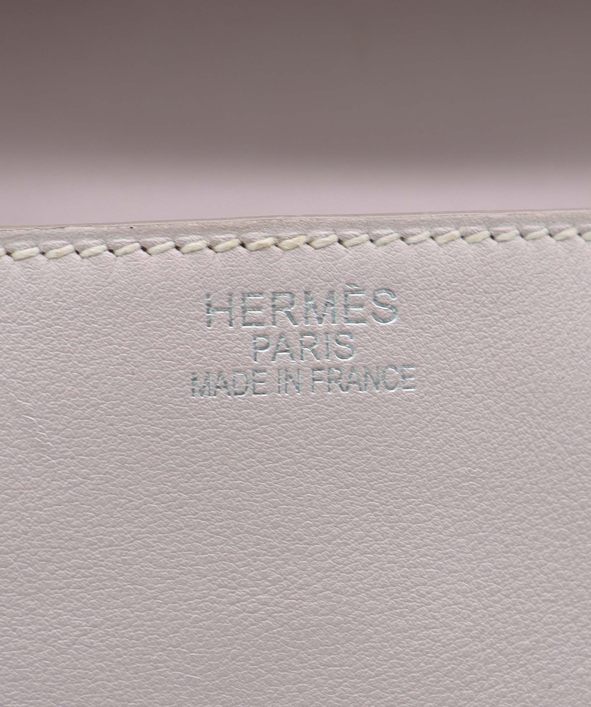 Hermes Hermes jpg Kelly flat rose dragee swift
leather palladium hardware full set with
box rain cover and strap AGC3560