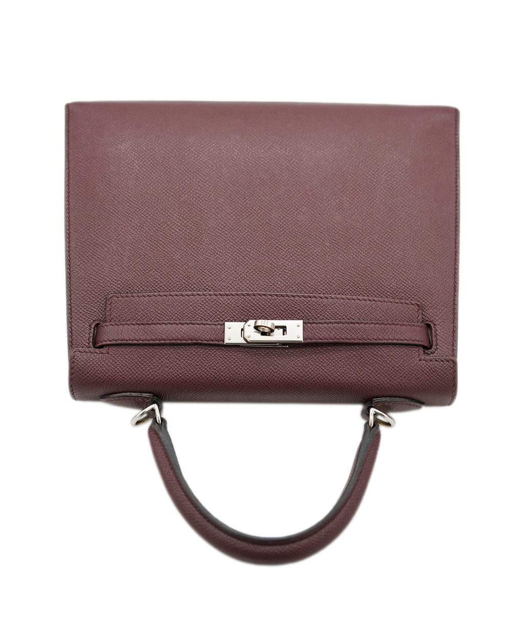 ❗Hermes Sellier 25 Rouge Casaque Epsom PHW, Luxury, Bags