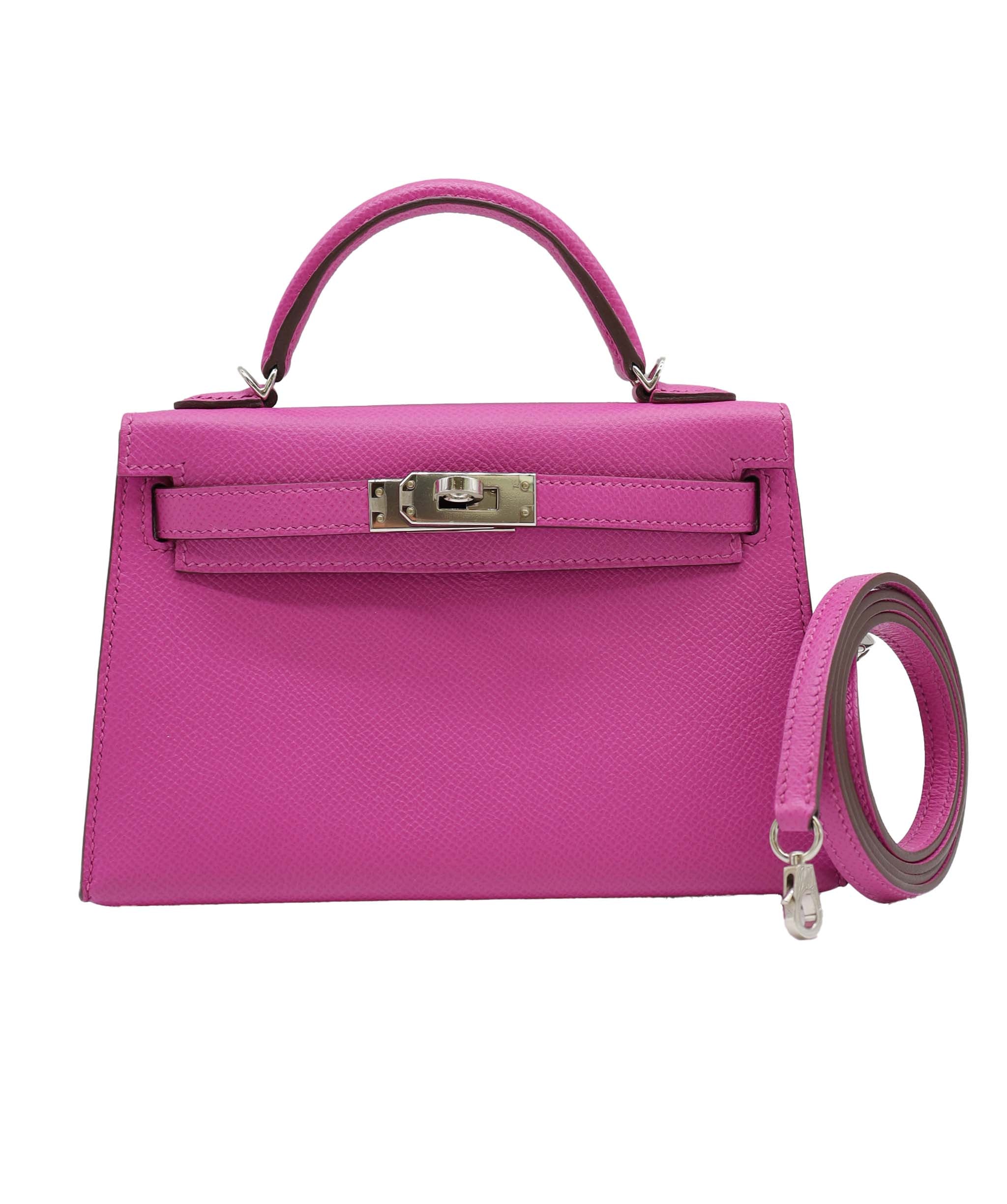 Hermès Hermes Kelly 20 Magnolia Epsom PHW #C SKC1933