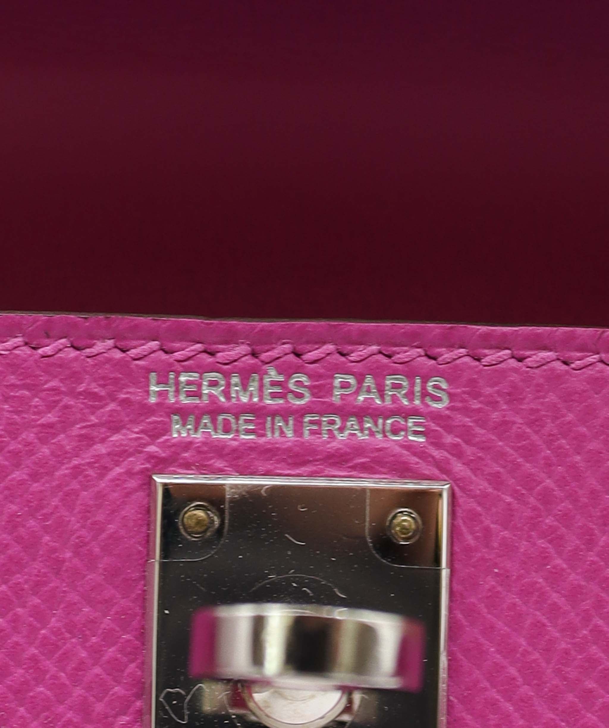 Hermès Hermes Kelly 20 Magnolia Epsom PHW #C SKC1933