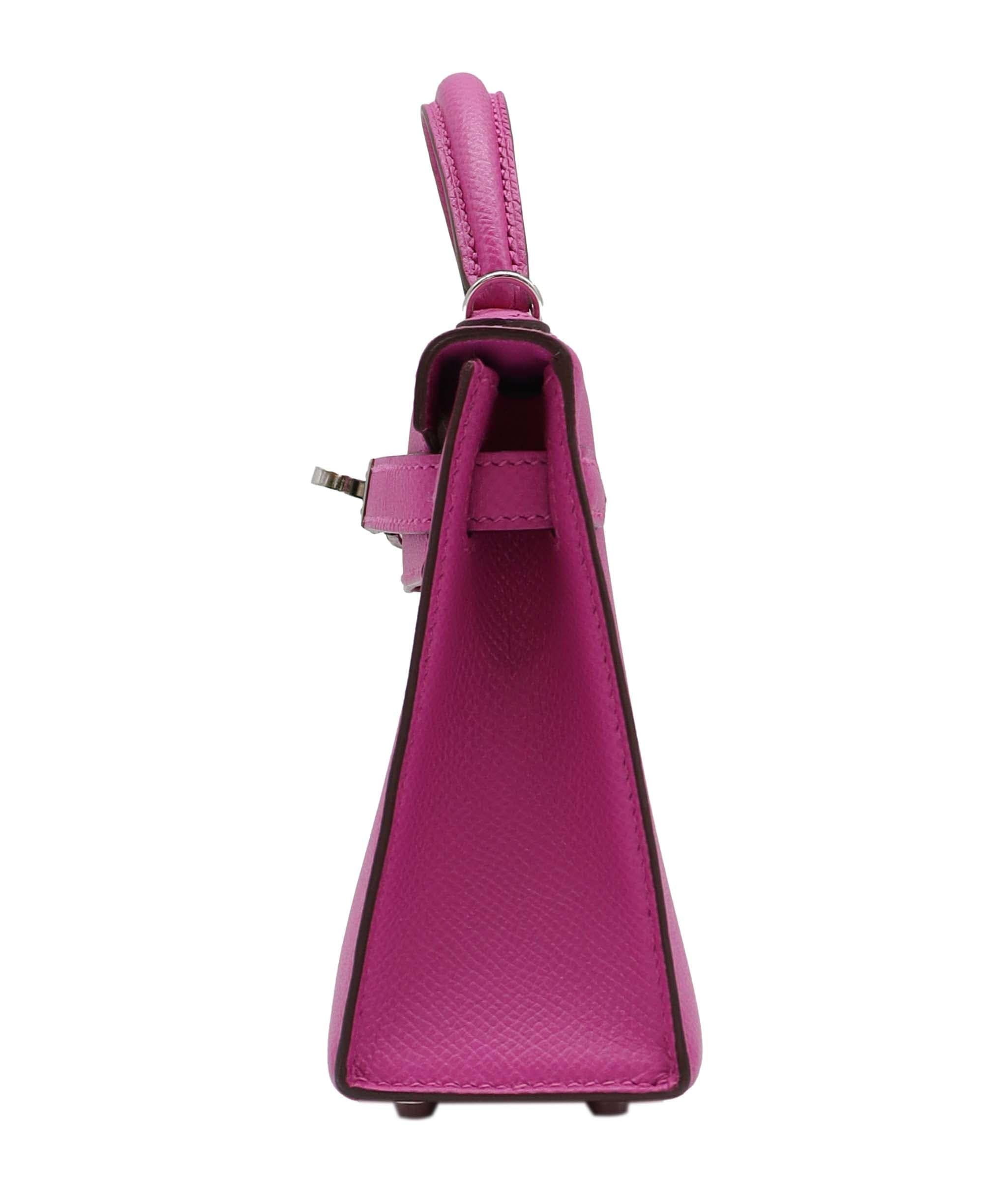 Hermès Hermes Kelly 20 Magnolia Epsom PHW #C SKC1933