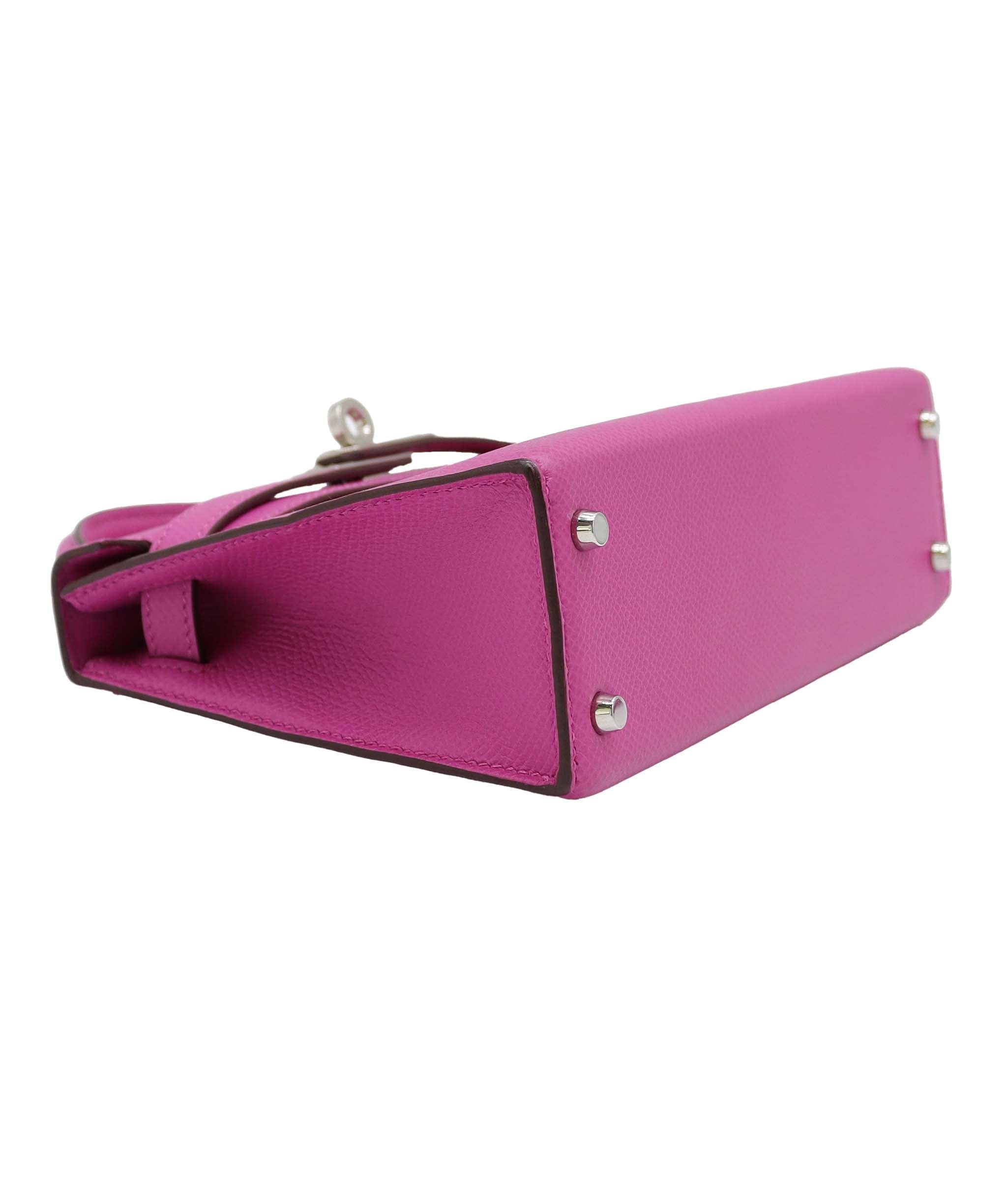 Hermès Hermes Kelly 20 Magnolia Epsom PHW #C SKC1933