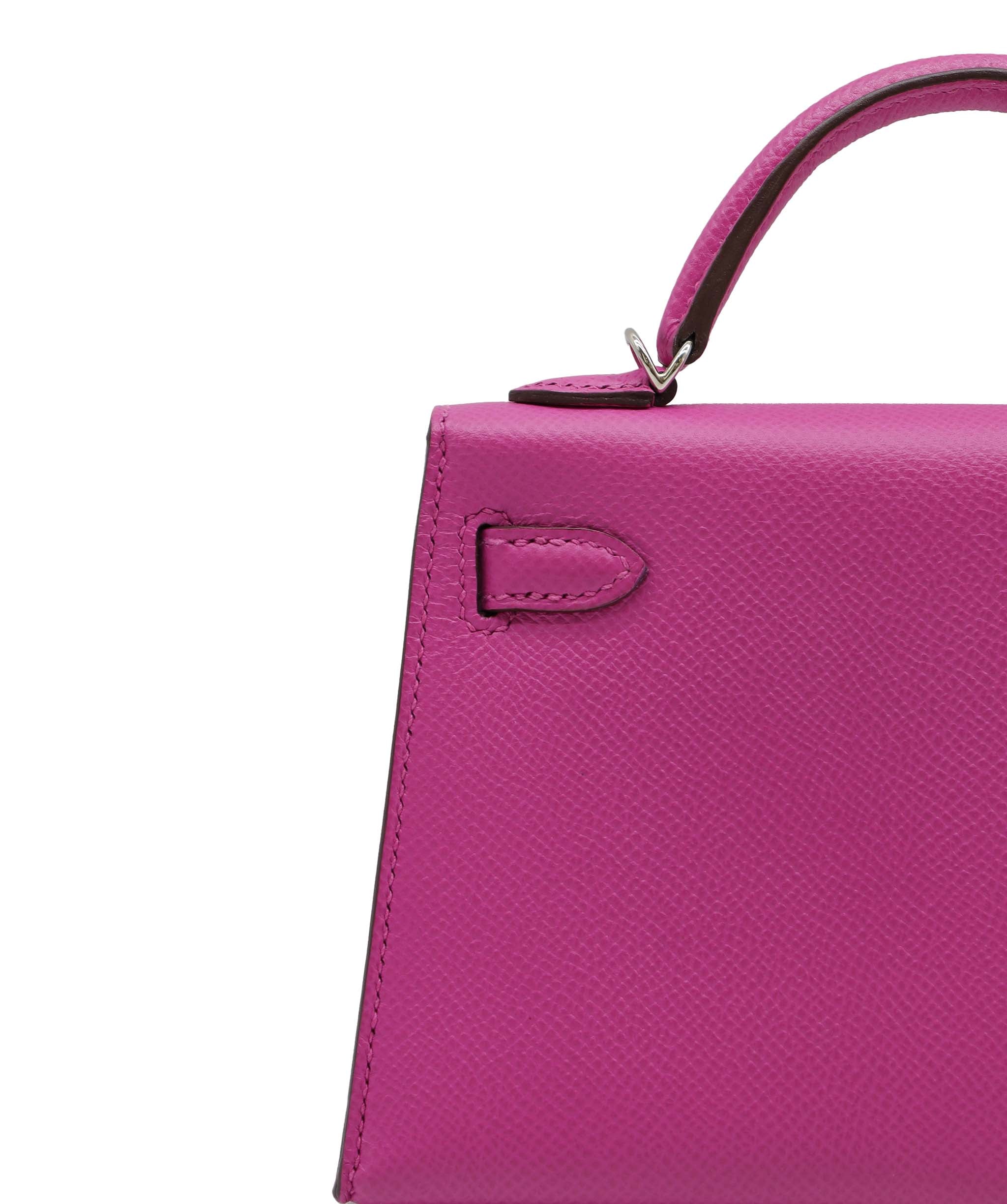 Hermès Hermes Kelly 20 Magnolia Epsom PHW #C SKC1933