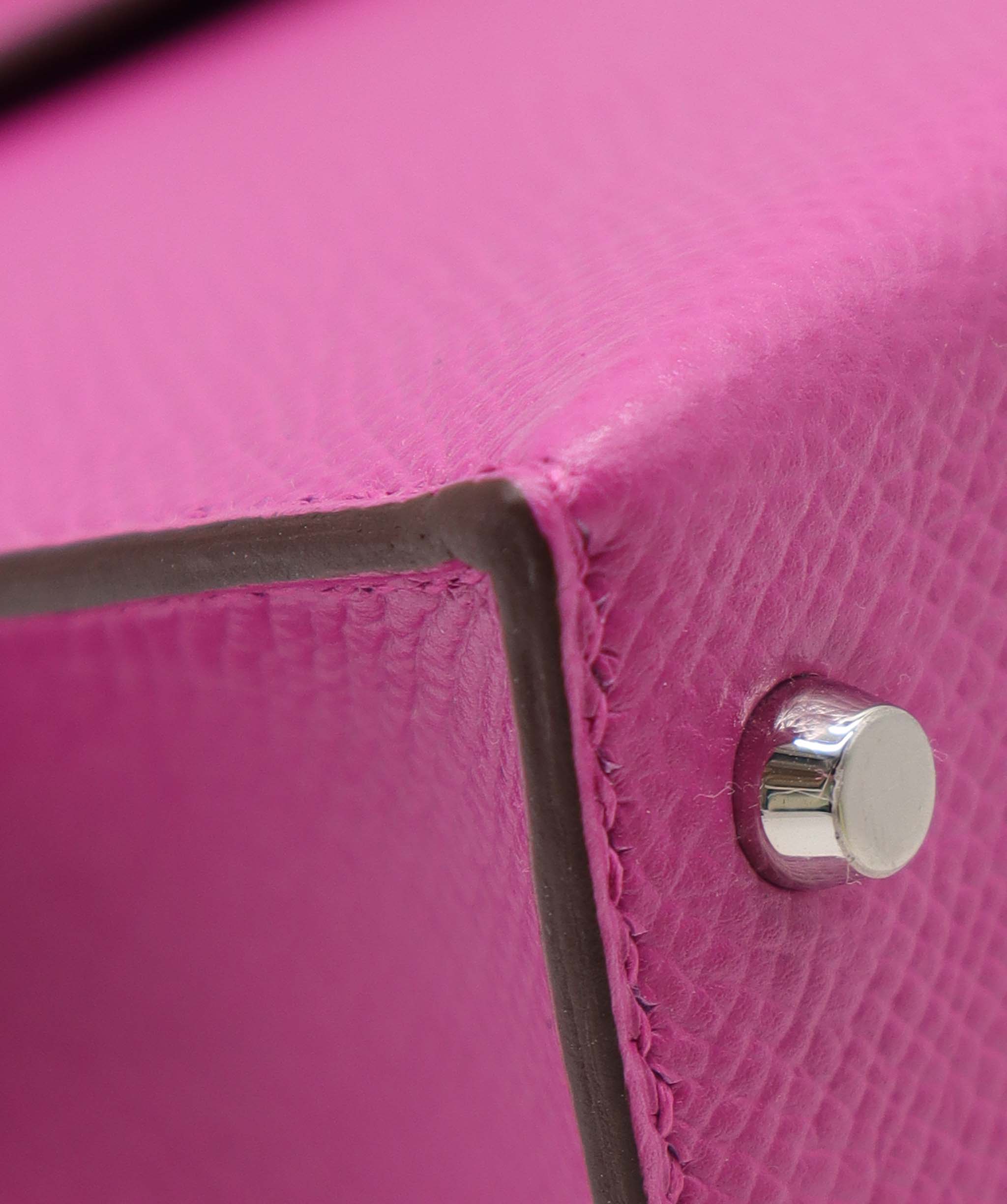 Hermès Hermes Kelly 20 Magnolia Epsom PHW #C SKC8017H