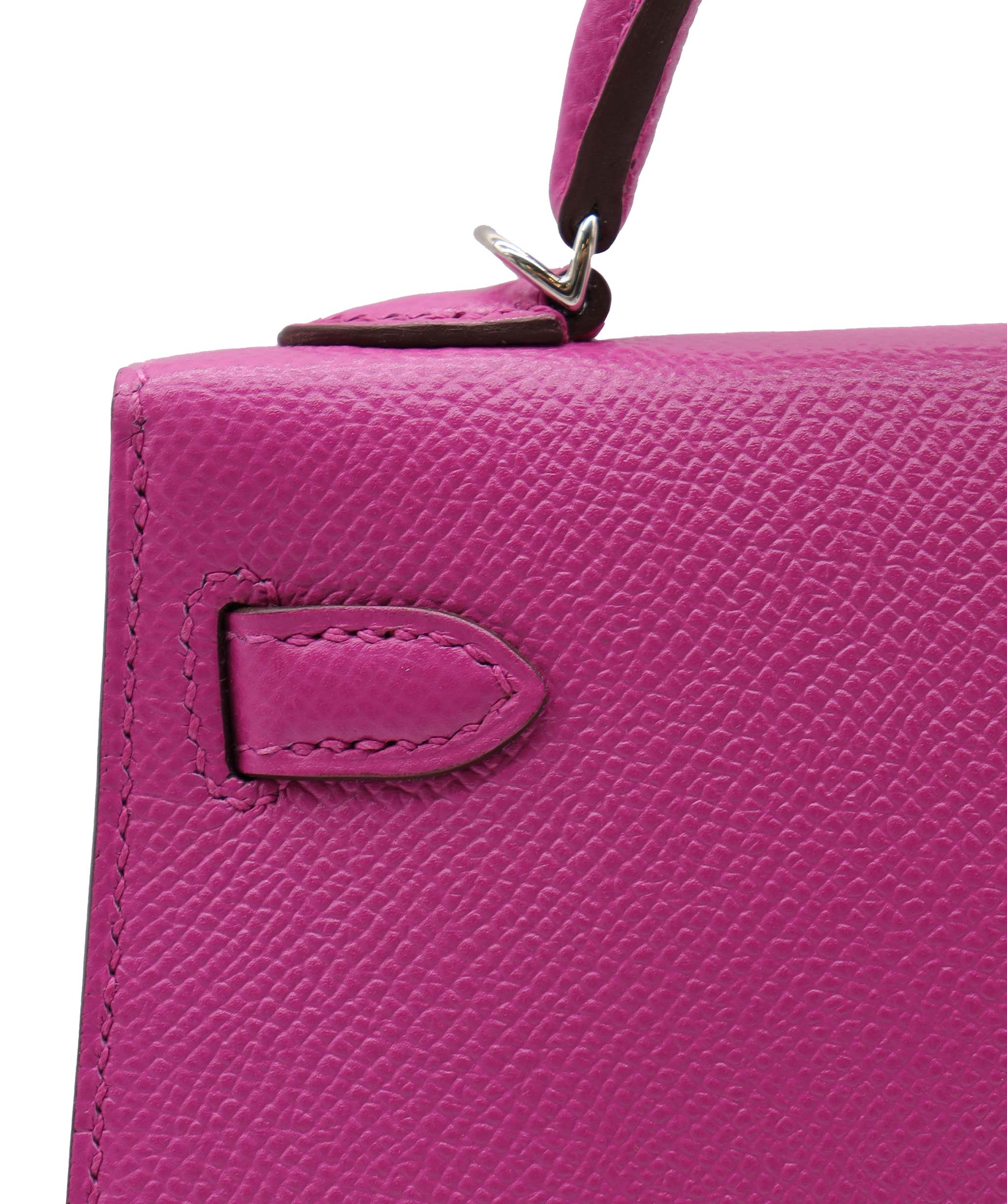 Hermès Hermes Kelly 20 Magnolia Epsom PHW #C SKC8017H