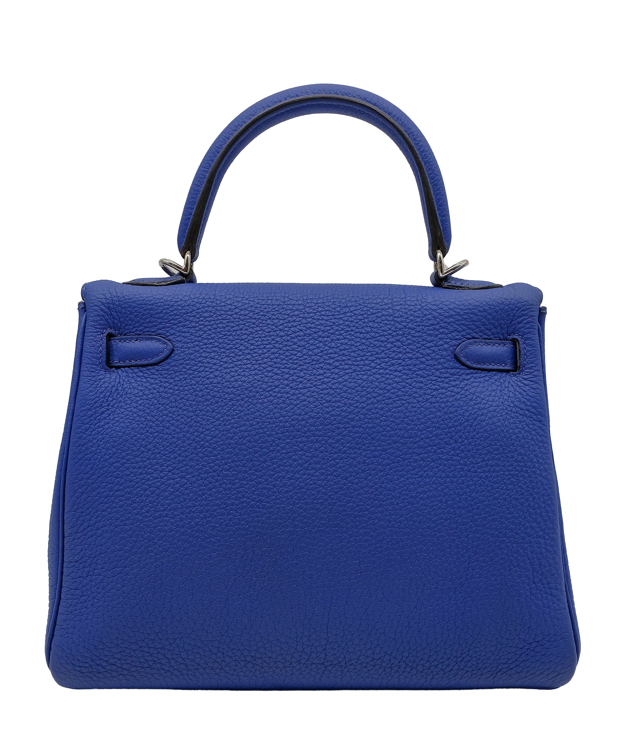 Hermès Hermès Kelly 25 Blue Electric Togo PHW #T SKC1689