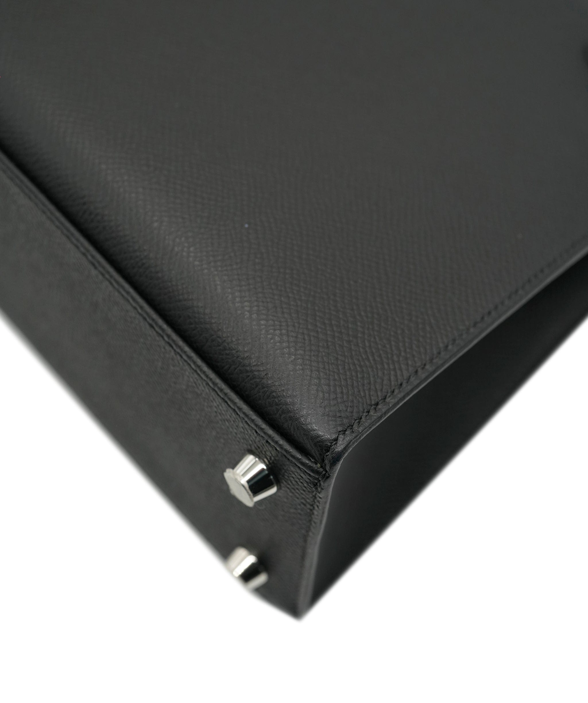 Hermès Hermes Kelly 25 Noir Epsom With Palladium Hardware 2022 ALC2699