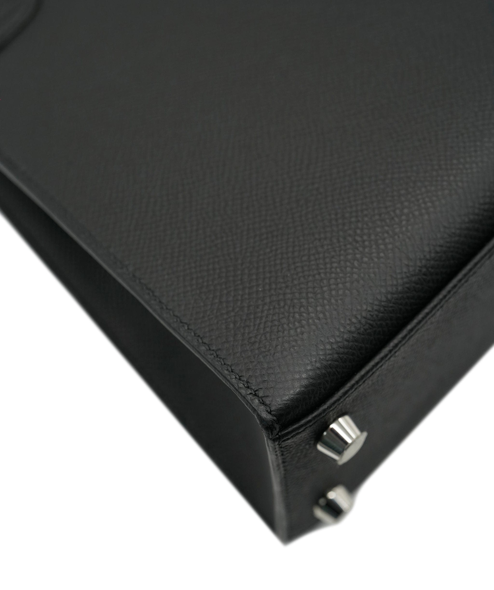 Hermès Hermes Kelly 25 Noir Epsom With Palladium Hardware 2022 ALC2699
