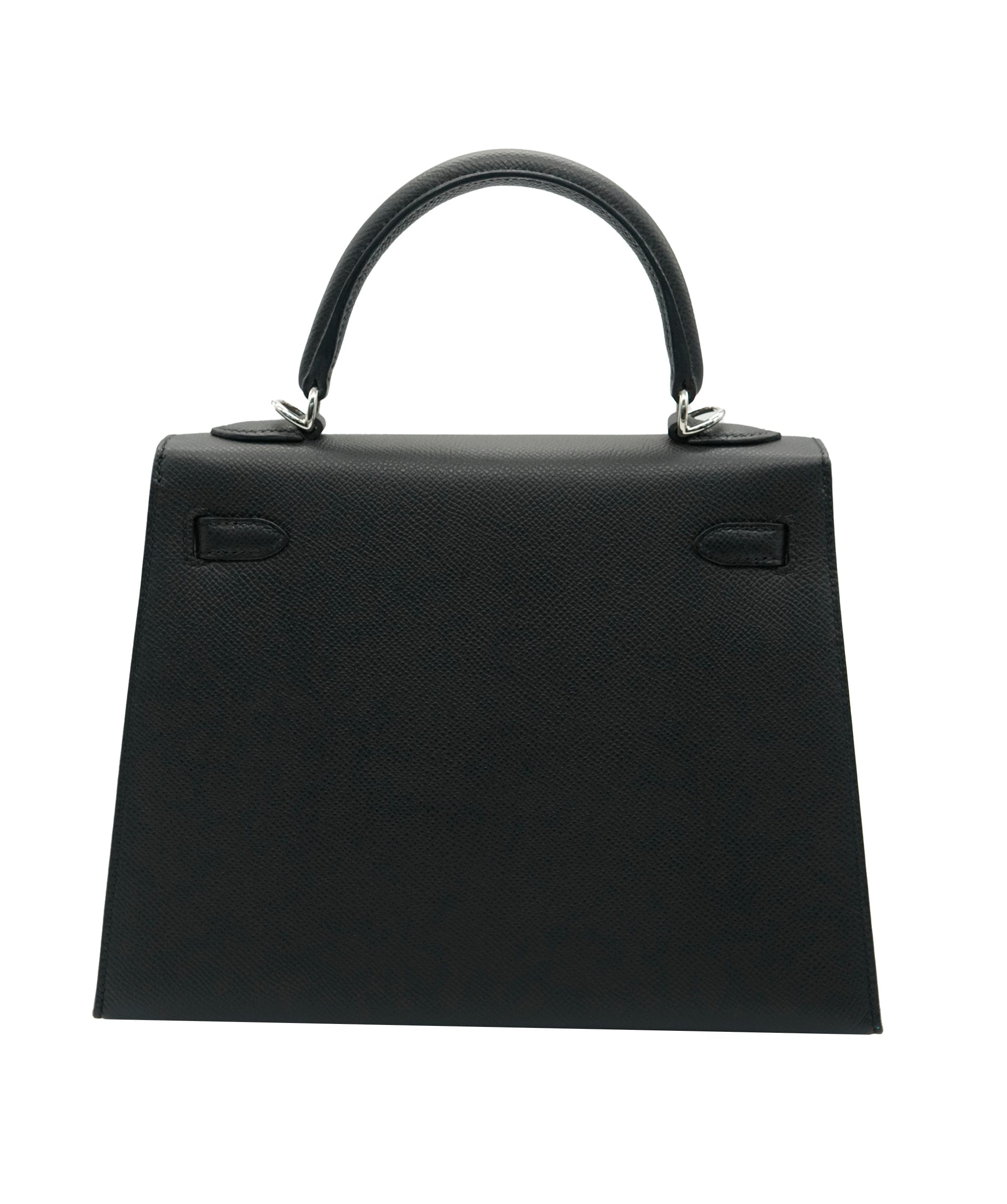 Hermès Hermes Kelly 25 Noir Epsom With Palladium Hardware 2022 ALC2699