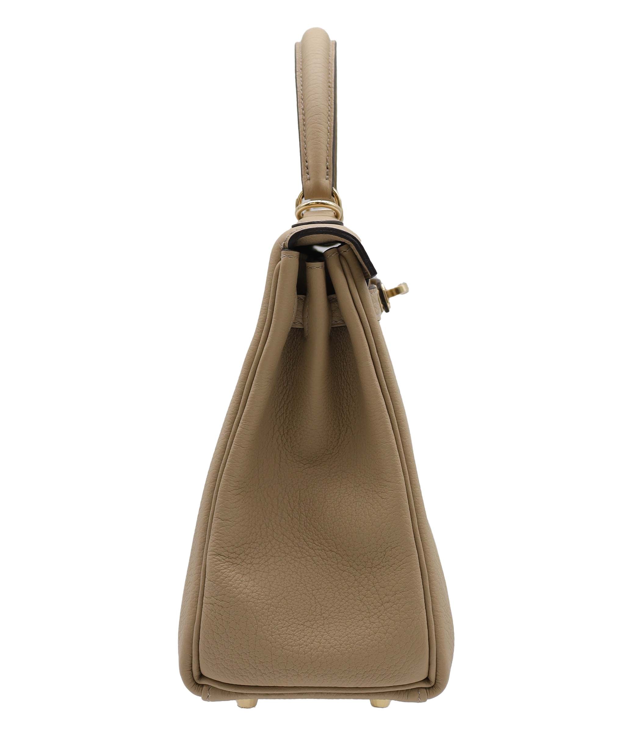 Hermès Hermes Kelly 25 Retourne Trench Togo PBHW #K SKC2025