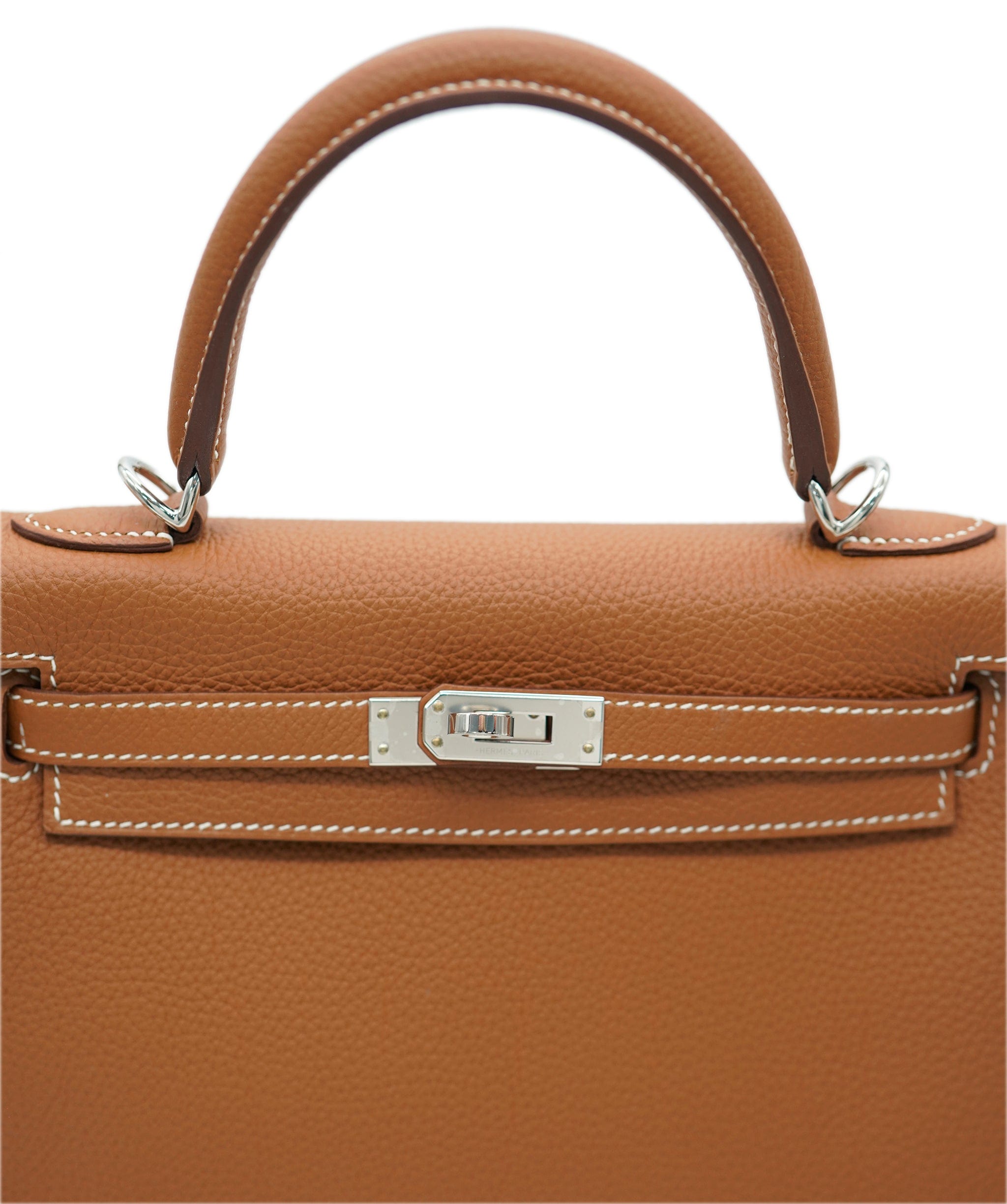 Hermès Hermes kelly 25 togo retourne gold with PHW - AJC0781