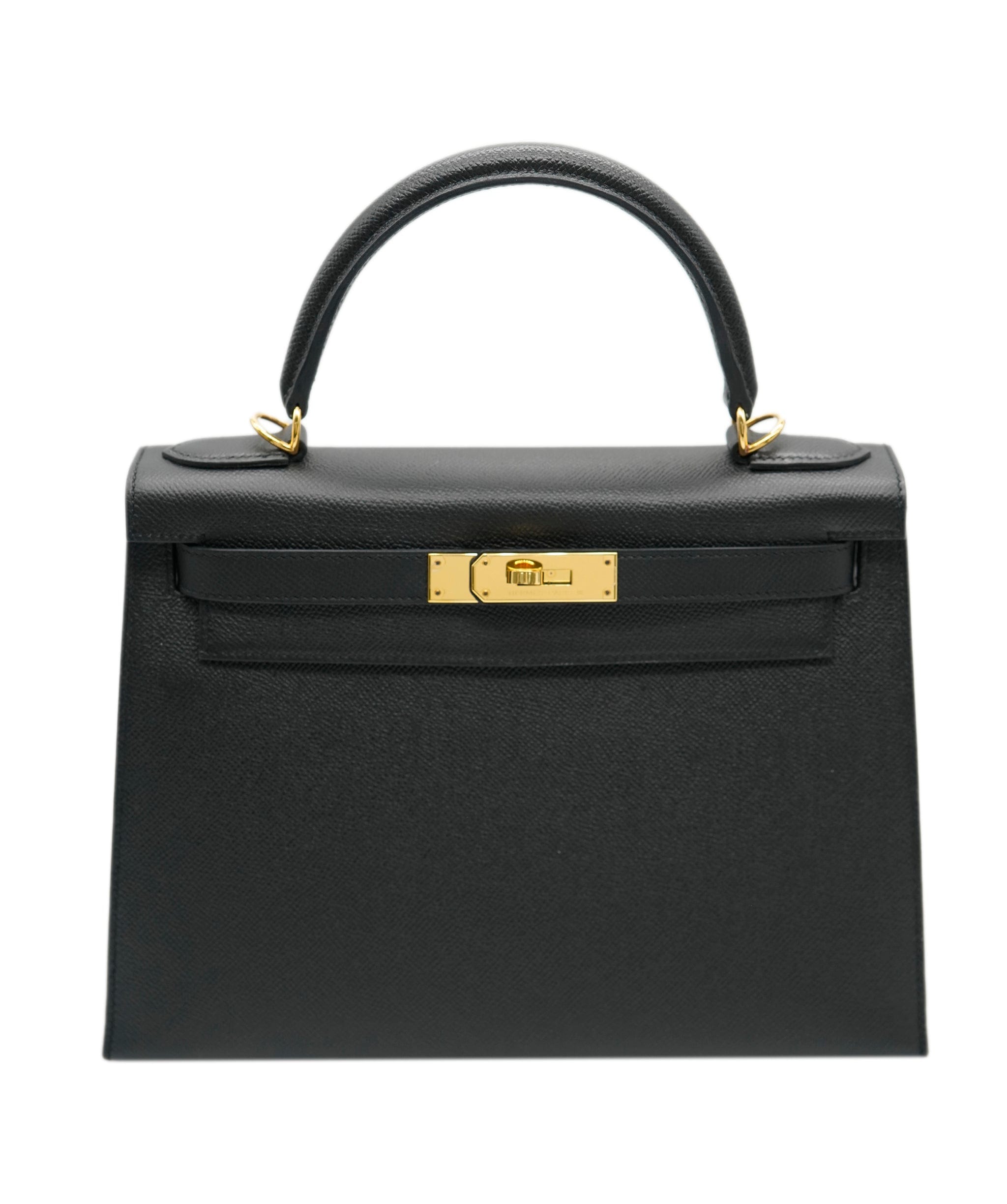 Hermès Hermes Kelly 28 Black Epsom GHW RJC2096