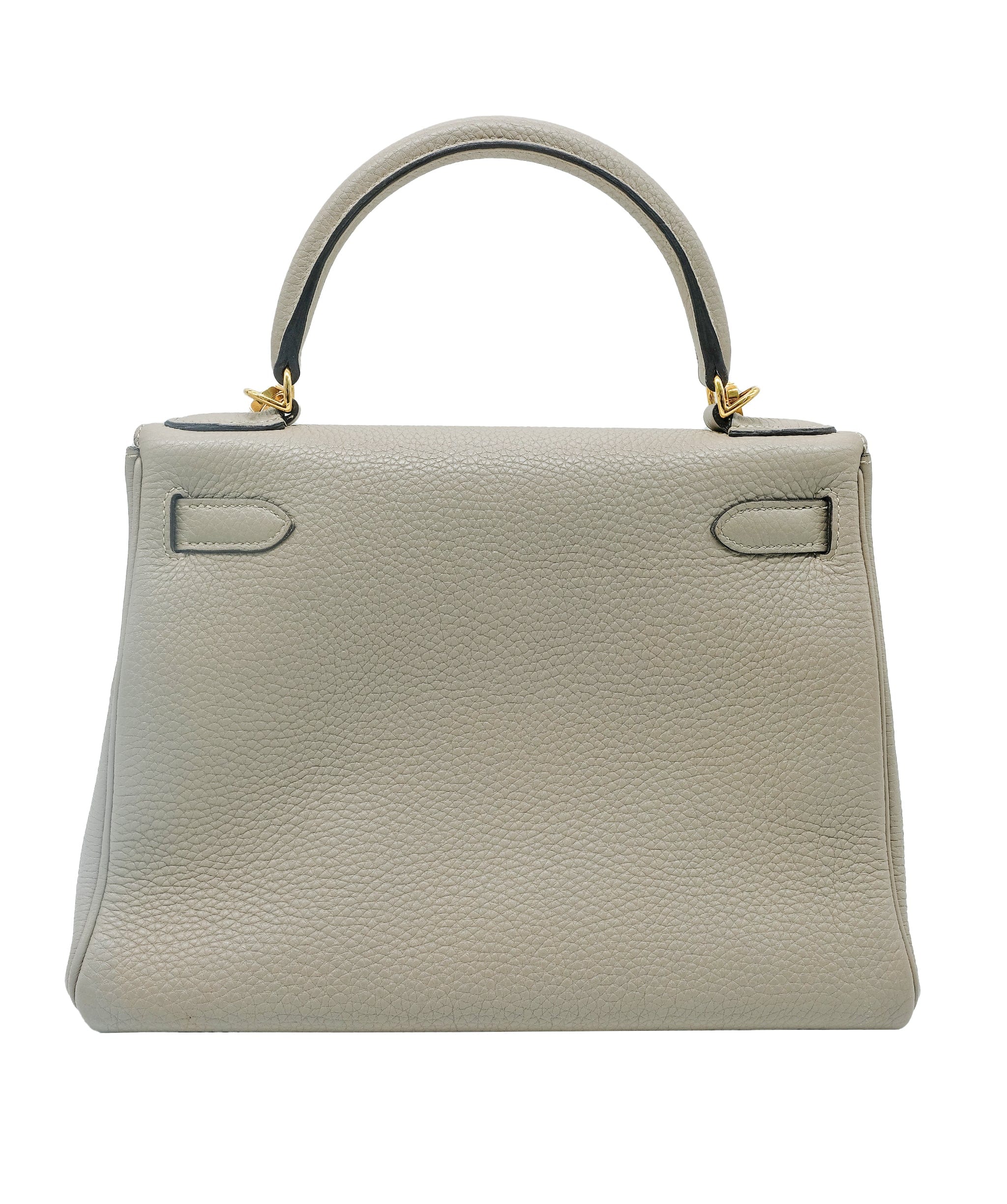 Hermès Hermes Kelly 28 Gris Tourterelle Togo GHW #R SKC1527