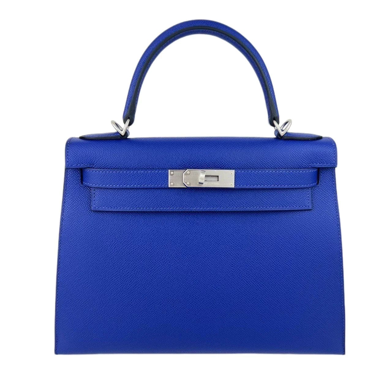 Hermès Hermès Kelly 28 Sellier Blue Royal Epsom Brushed PHW #B SKCB-092818