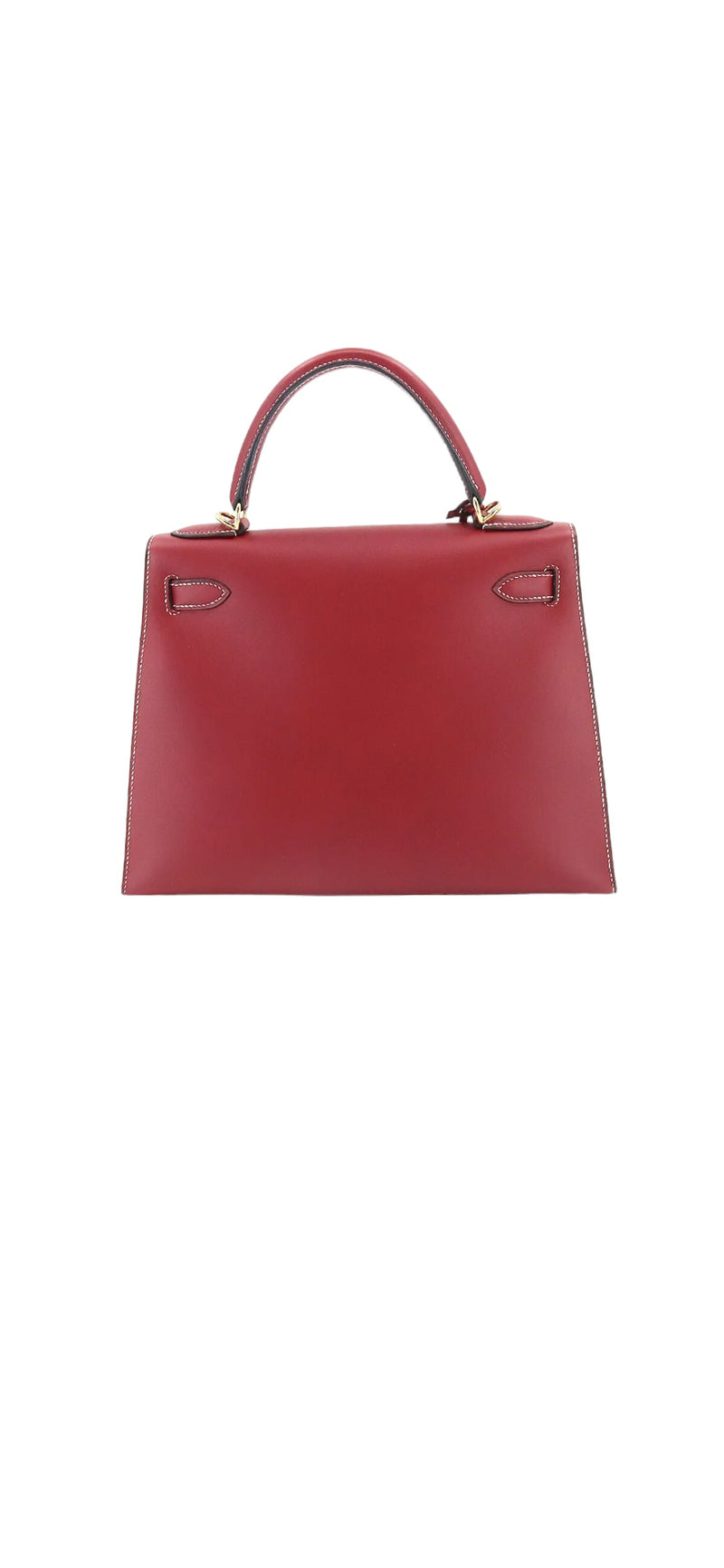 HERMES Chamonix Kelly Sellier 28 Rouge H 1310323