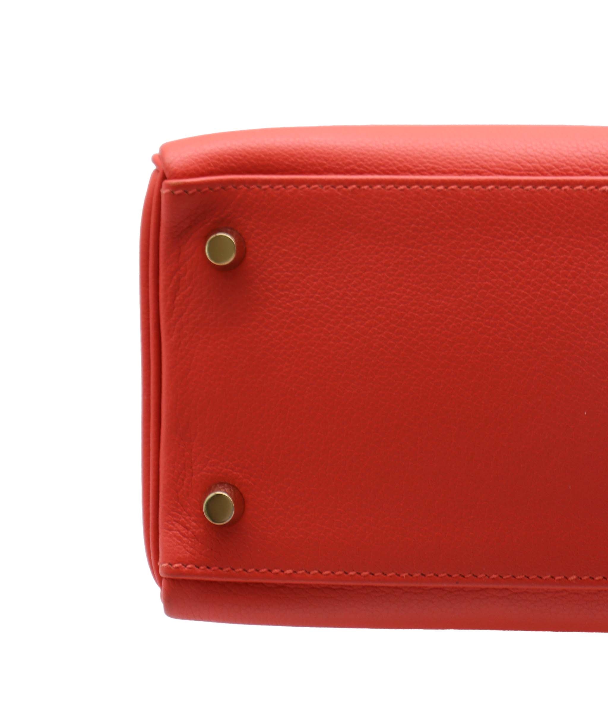 Hermès Hermes Kelly 32 Evercolour with box, dustbag & clochette AGC2537 year 2018