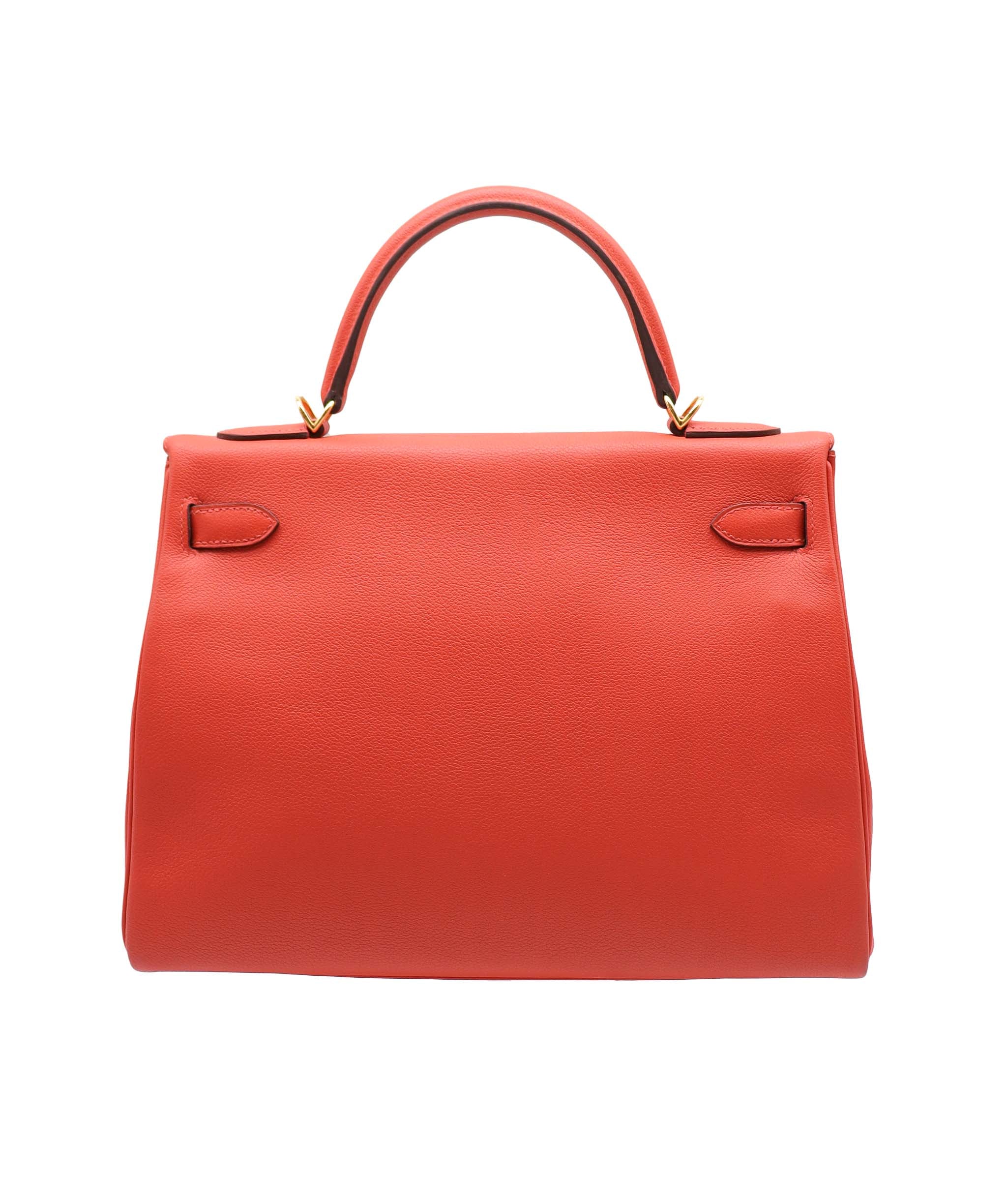 Hermès Hermes Kelly 32 Evercolour with box, dustbag & clochette AGC2537 year 2018