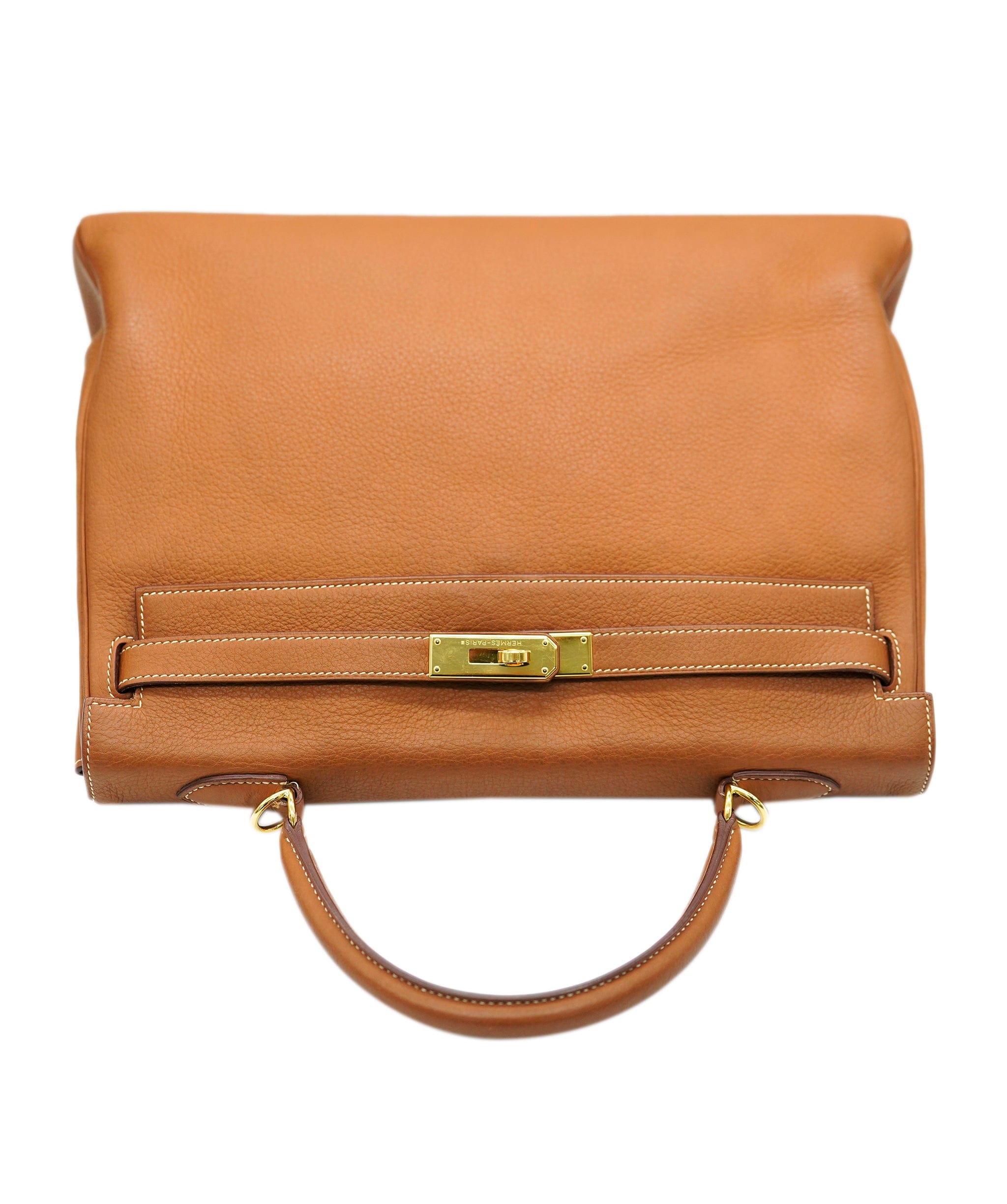 Hermès Hermes Kelly 35 Gold Barenia GHW  REC1710