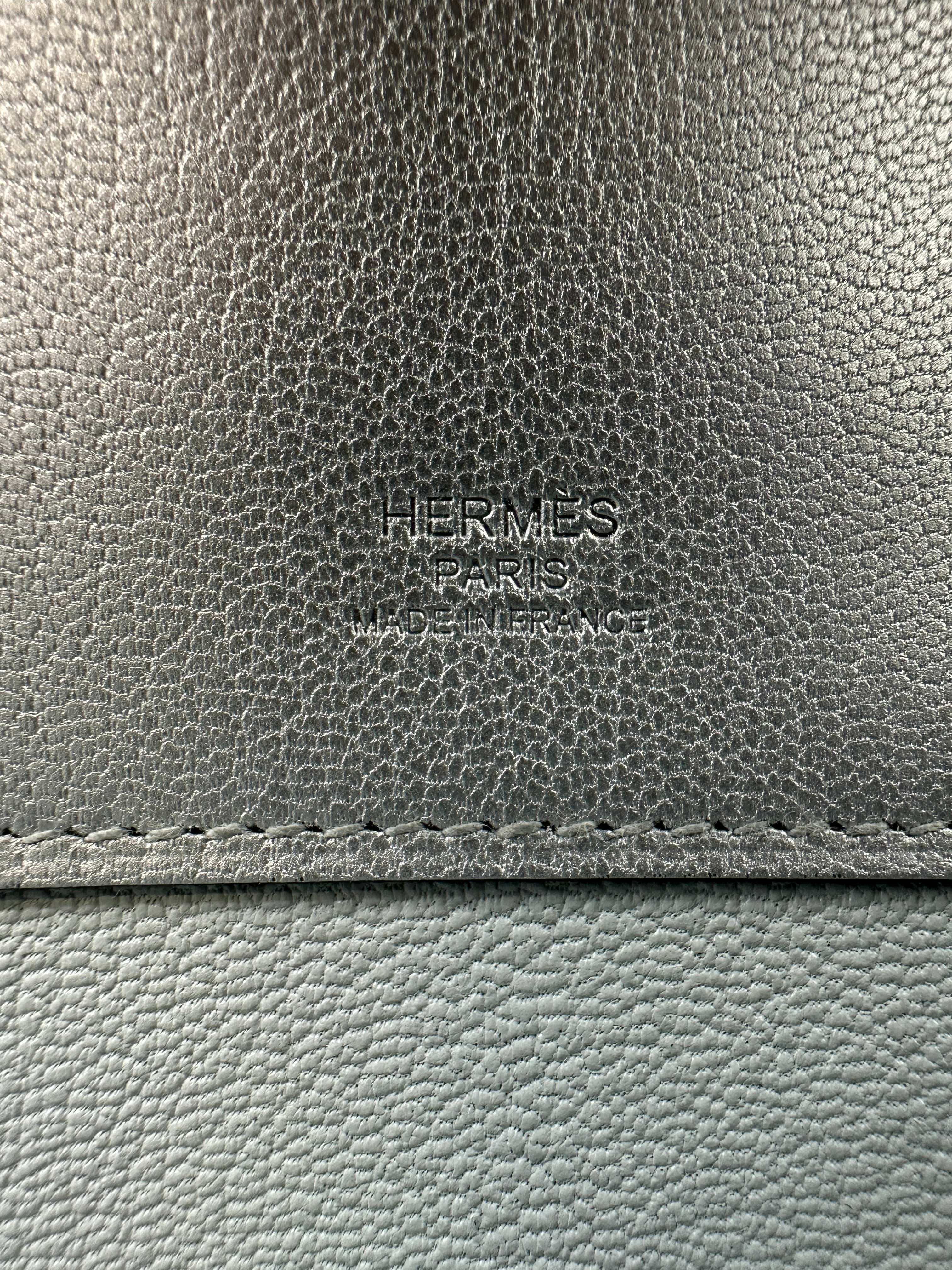 Hermès Hermès Kelly Cut Argent Chevre Palladium Hardware