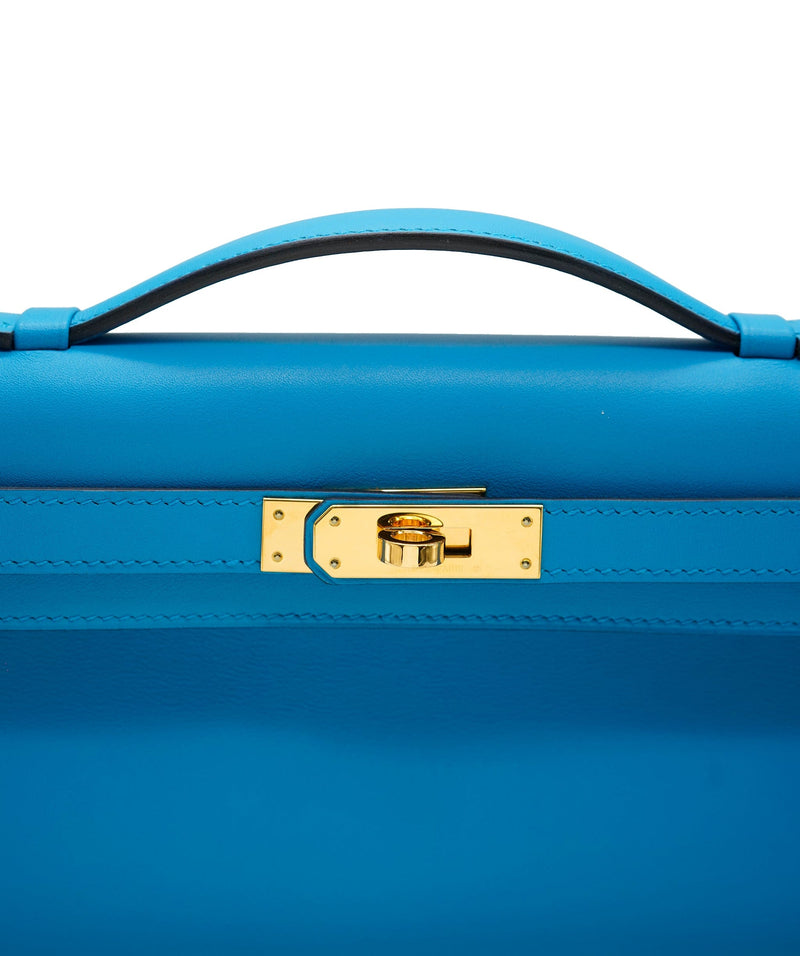 Hermes Kelly Cut Blue frida GHW AVC1825 – LuxuryPromise