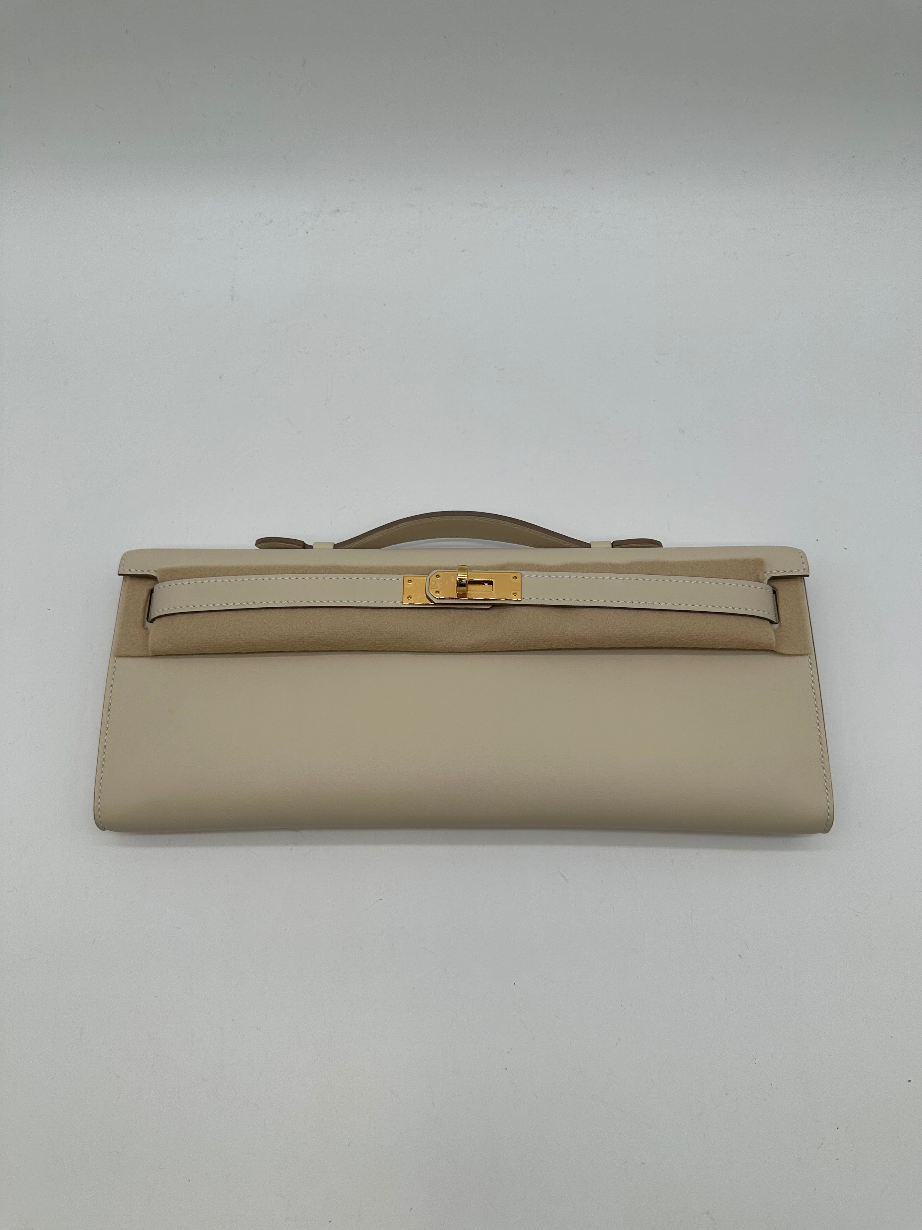 Hermès Hermès Kelly Cut  craie swfit GHW K  PC495