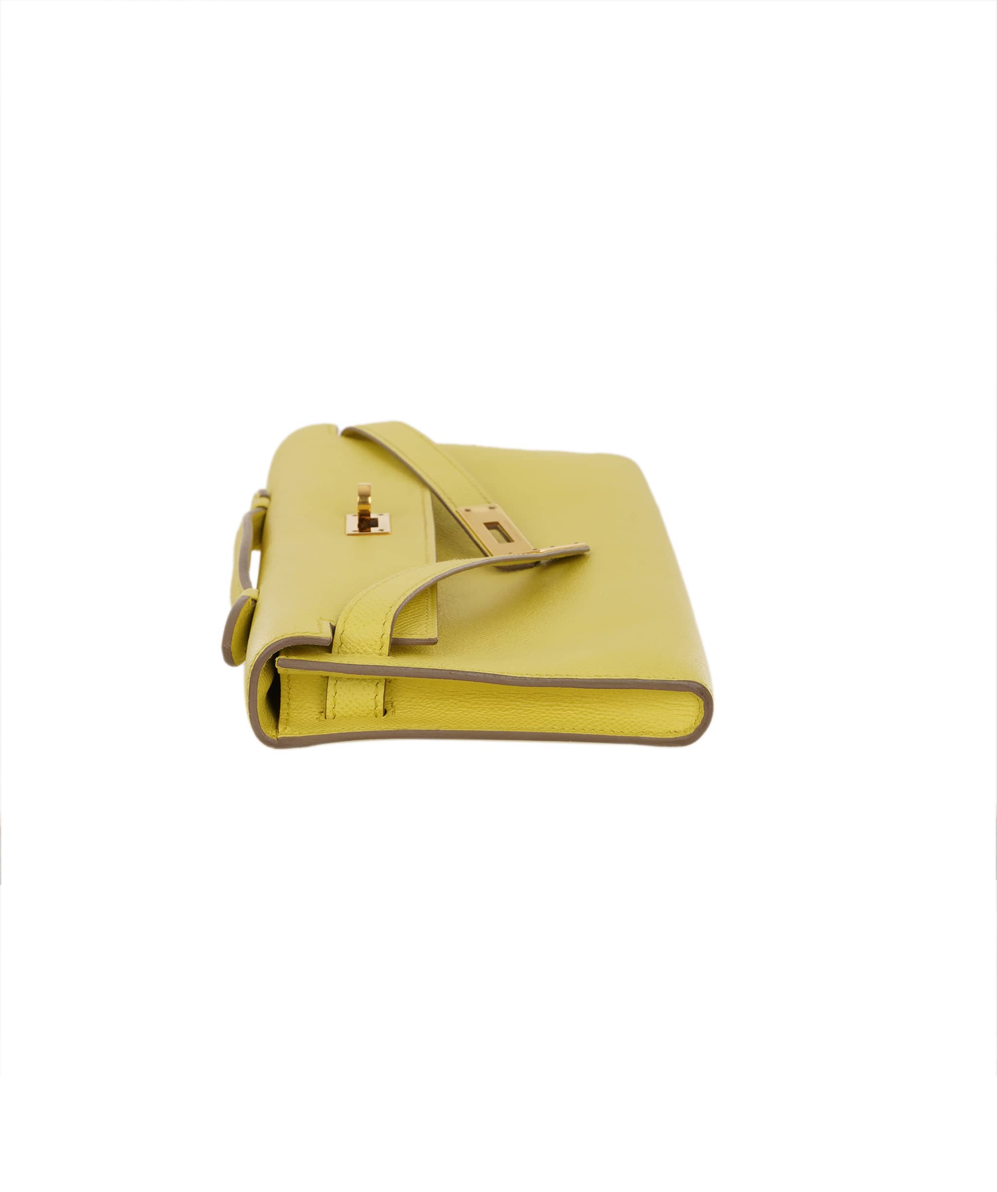 Hermès Hermés Kelly Cut Soufre Epsom With GHW  ALC4152