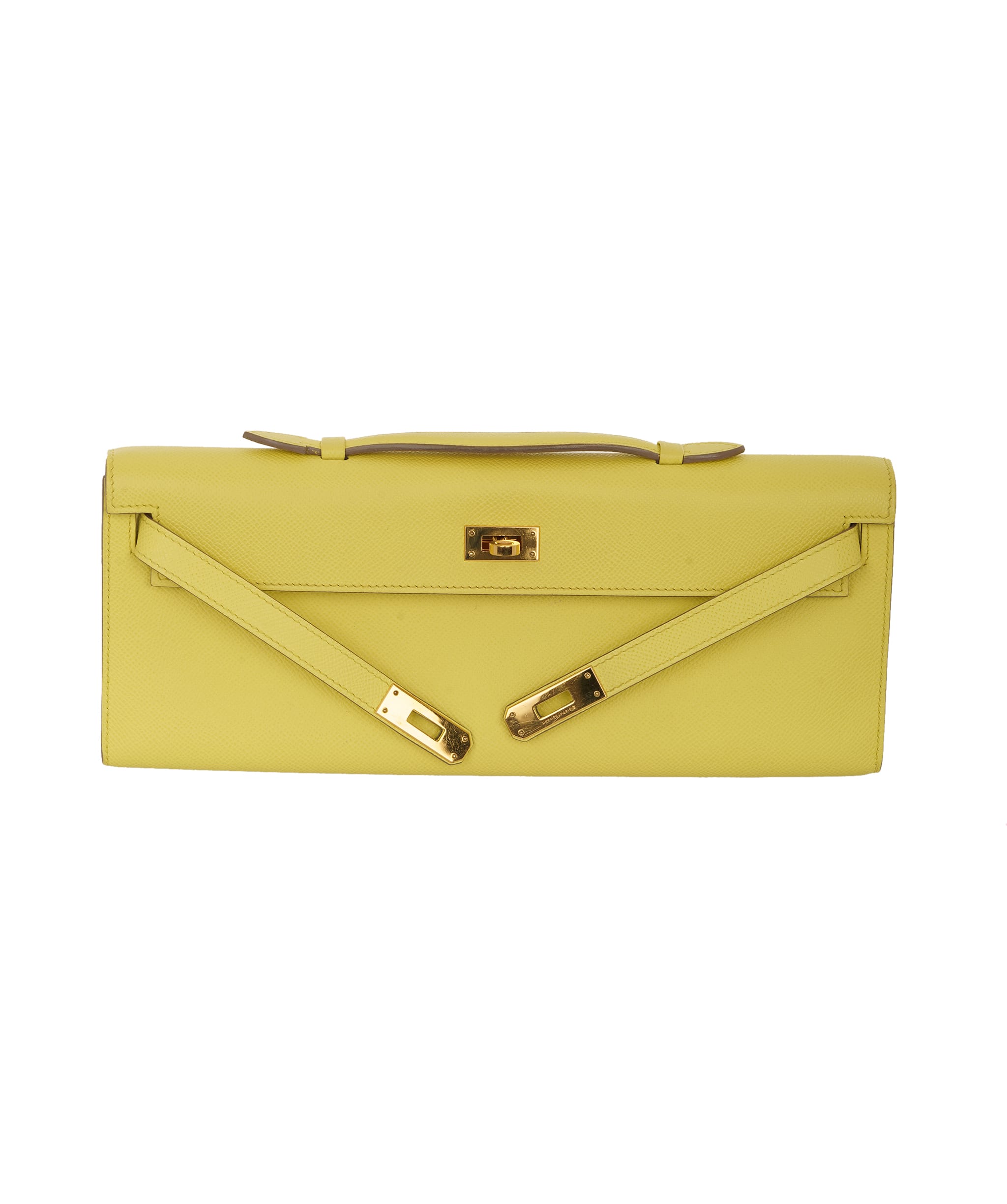 Hermès Hermés Kelly Cut Soufre Epsom With GHW  ALC4152