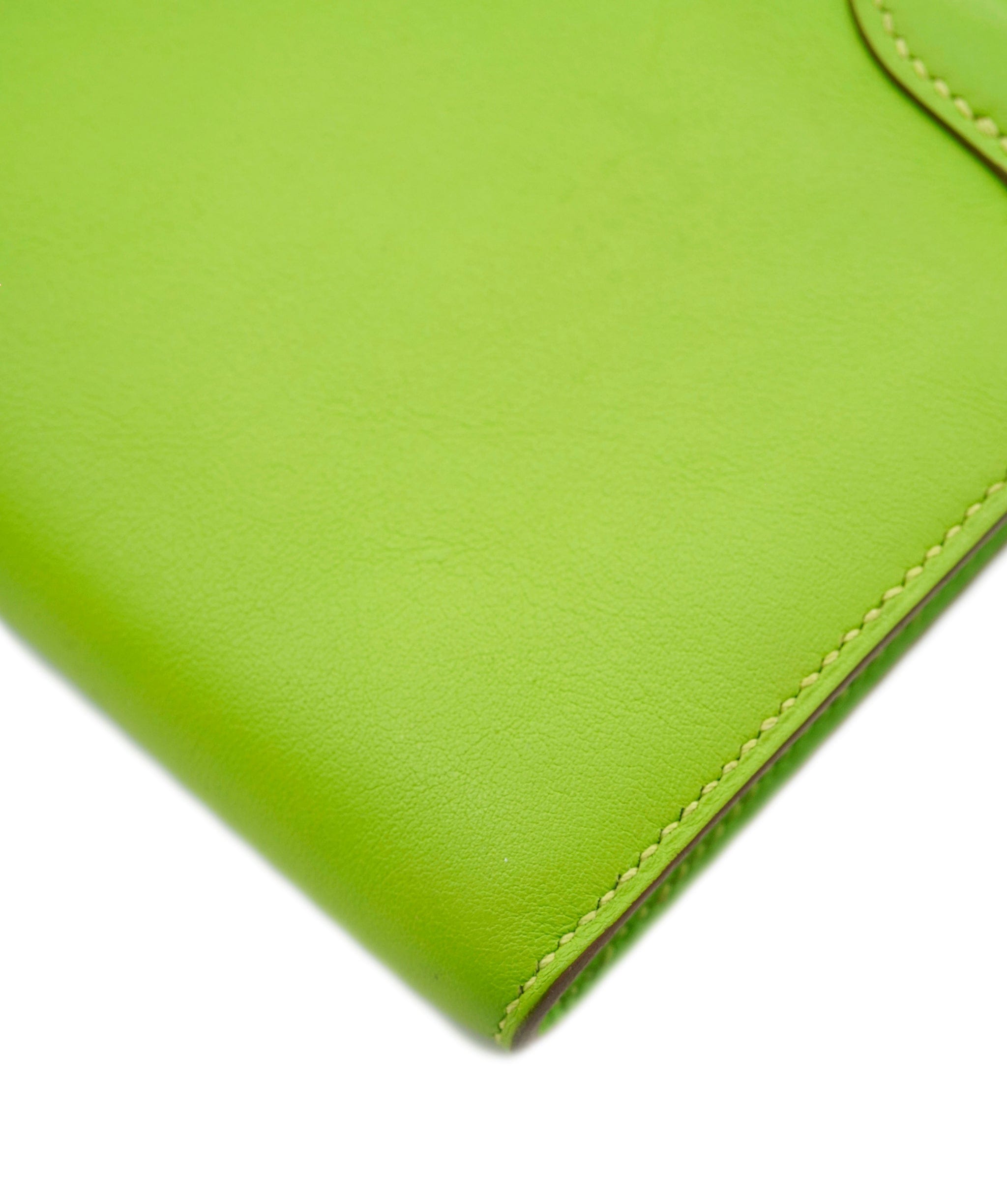 Hermès Hermes Kelly Cut Vert Cru Swift Lether PHW ANC1282