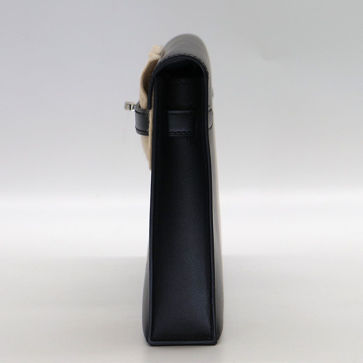 hermès HERMES Kelly elan cheval de bois Black Tadelakt PHW W B-278726