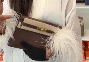 hermès HERMES Kelly elan Moka Veau madame GHW W B-264441