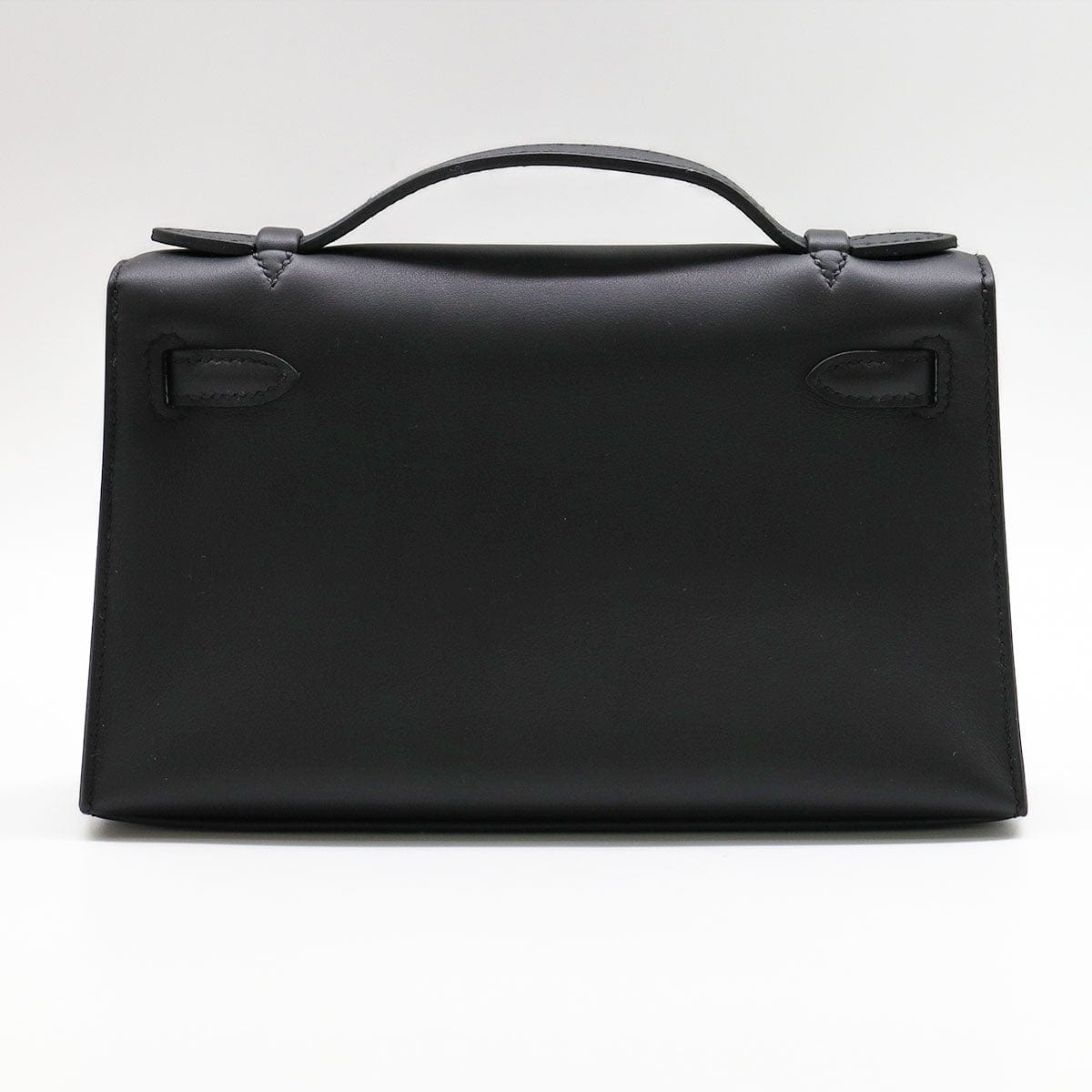 hermès HERMES Kelly pochette Black Swift PHW K B-236507