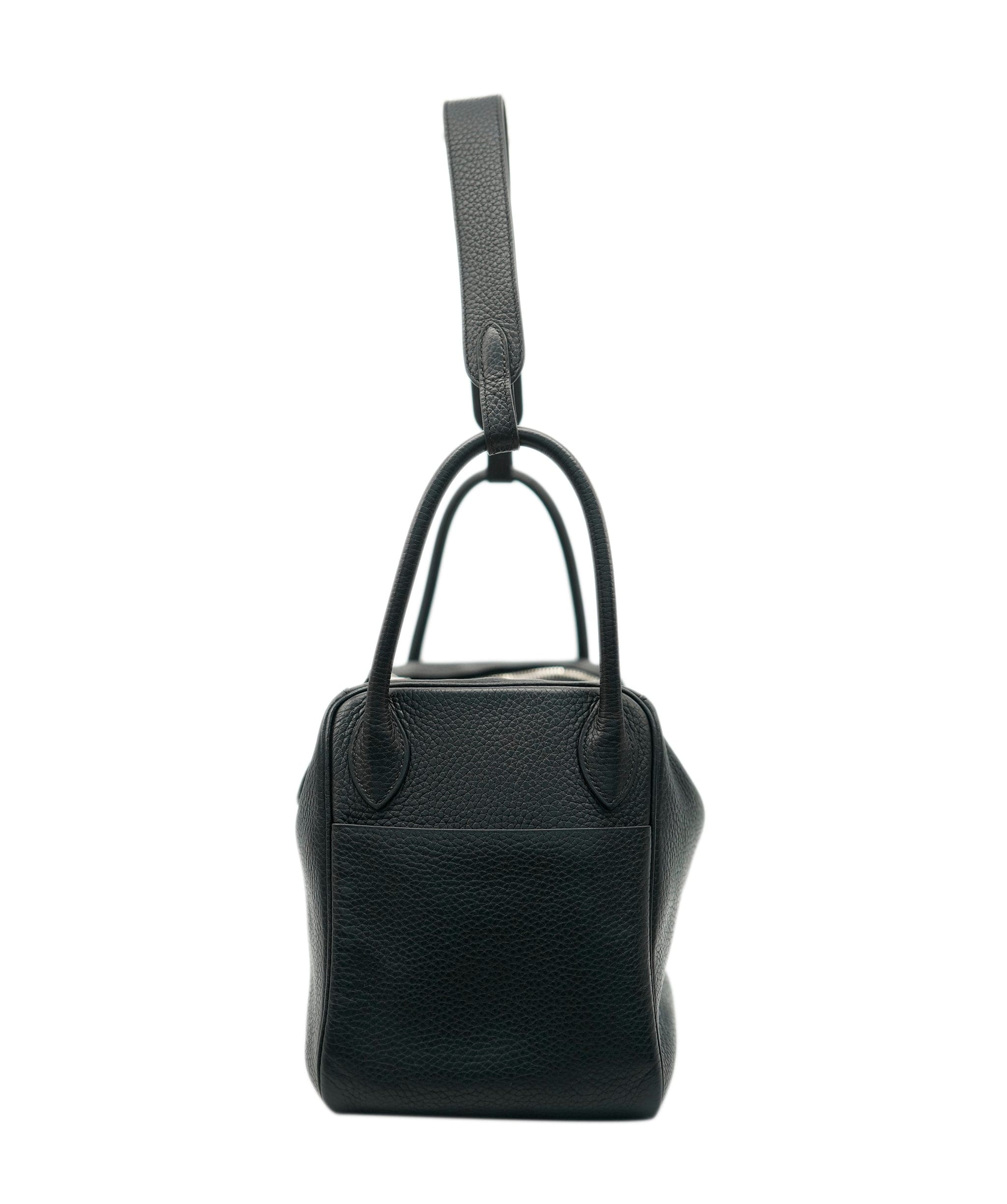 Hermès Hermes Lindy 30 Black With PHW  ALC1854