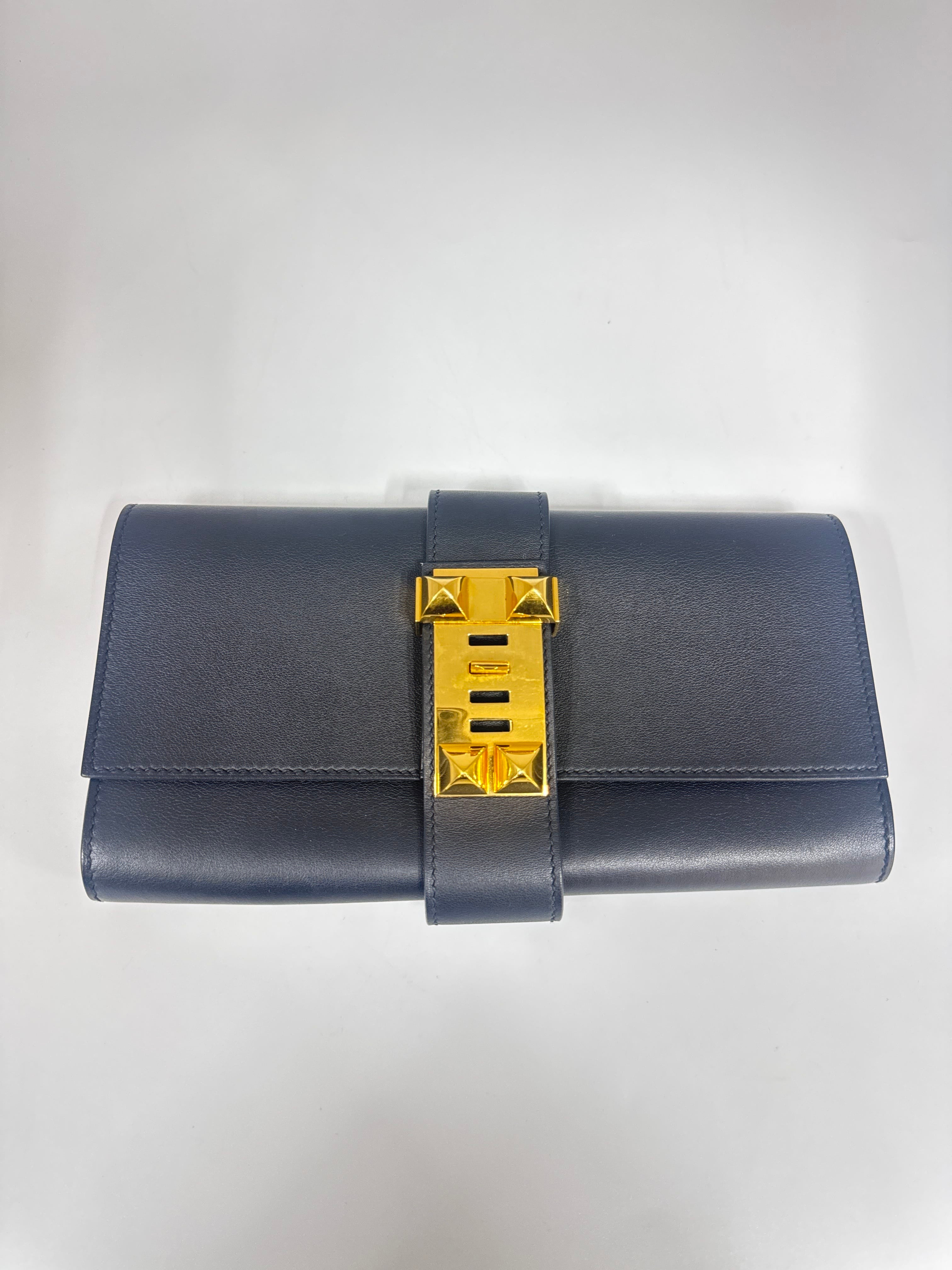 Hermès Hermès Medor black GHW Stamp T DXBS6353