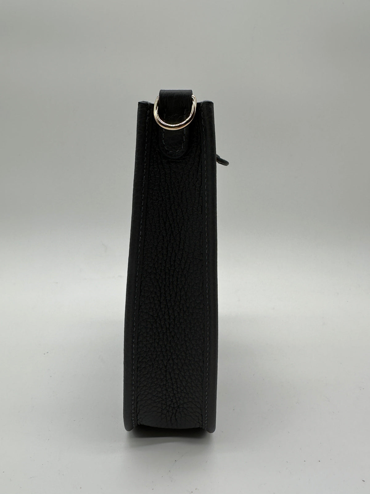 Hermès Hermès Mini Evelyne Ardoise Tourillon Clemence Gold Hardware
