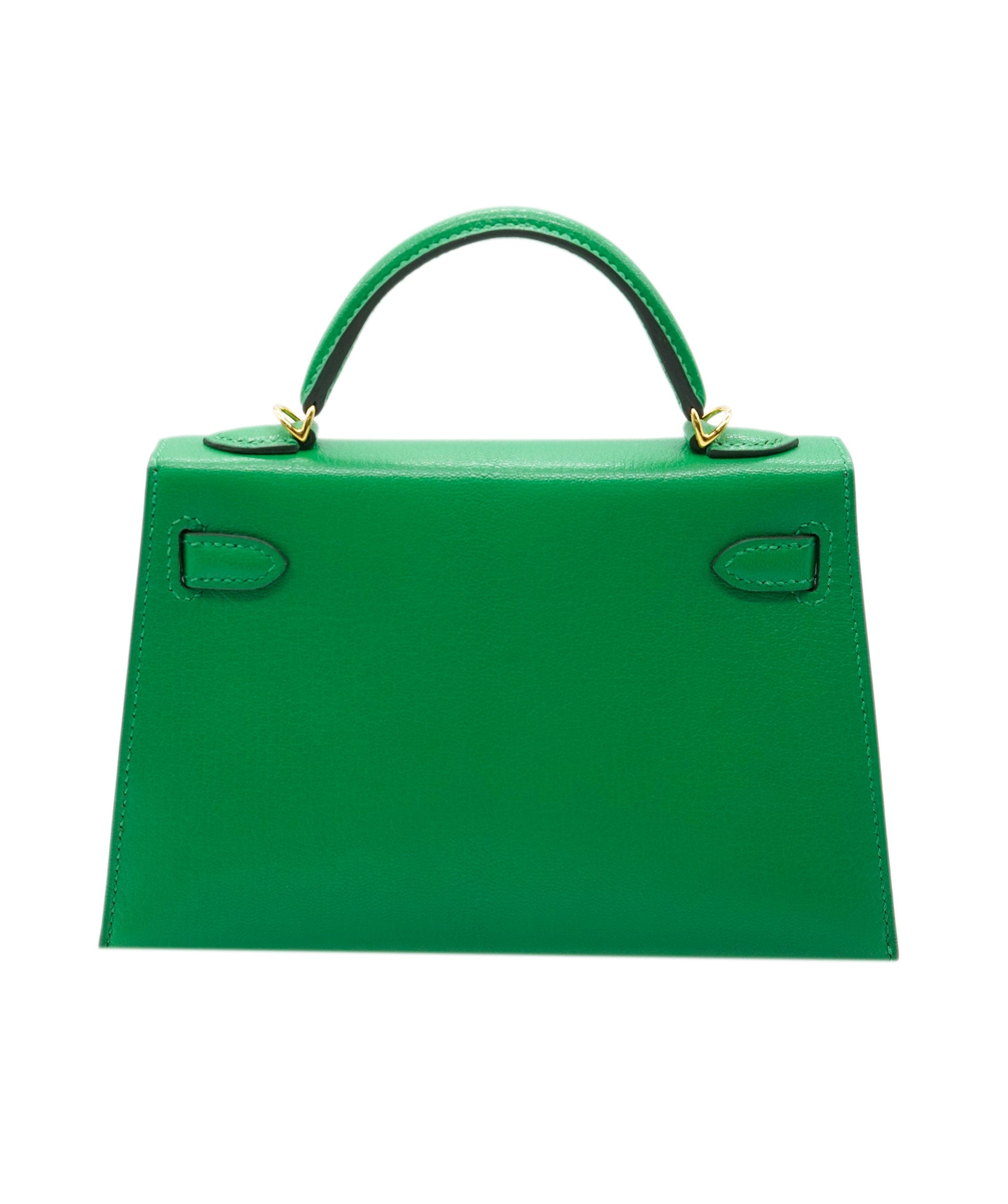 Hermès Hermes Mini Kelly 20 Vert Comic GHW  ALC2465