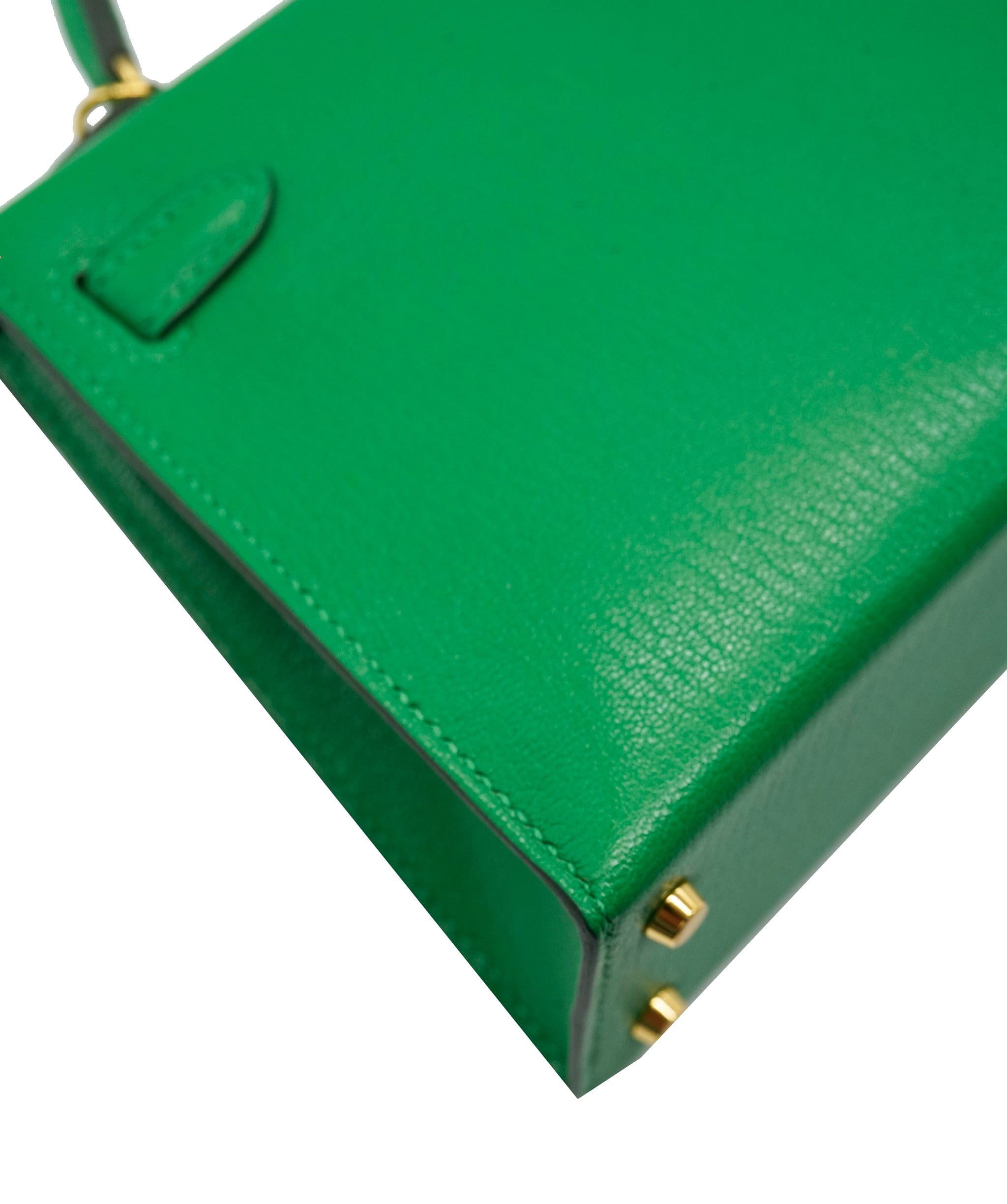 Hermès Hermes Mini Kelly 20 Vert Comic GHW  ALC2465